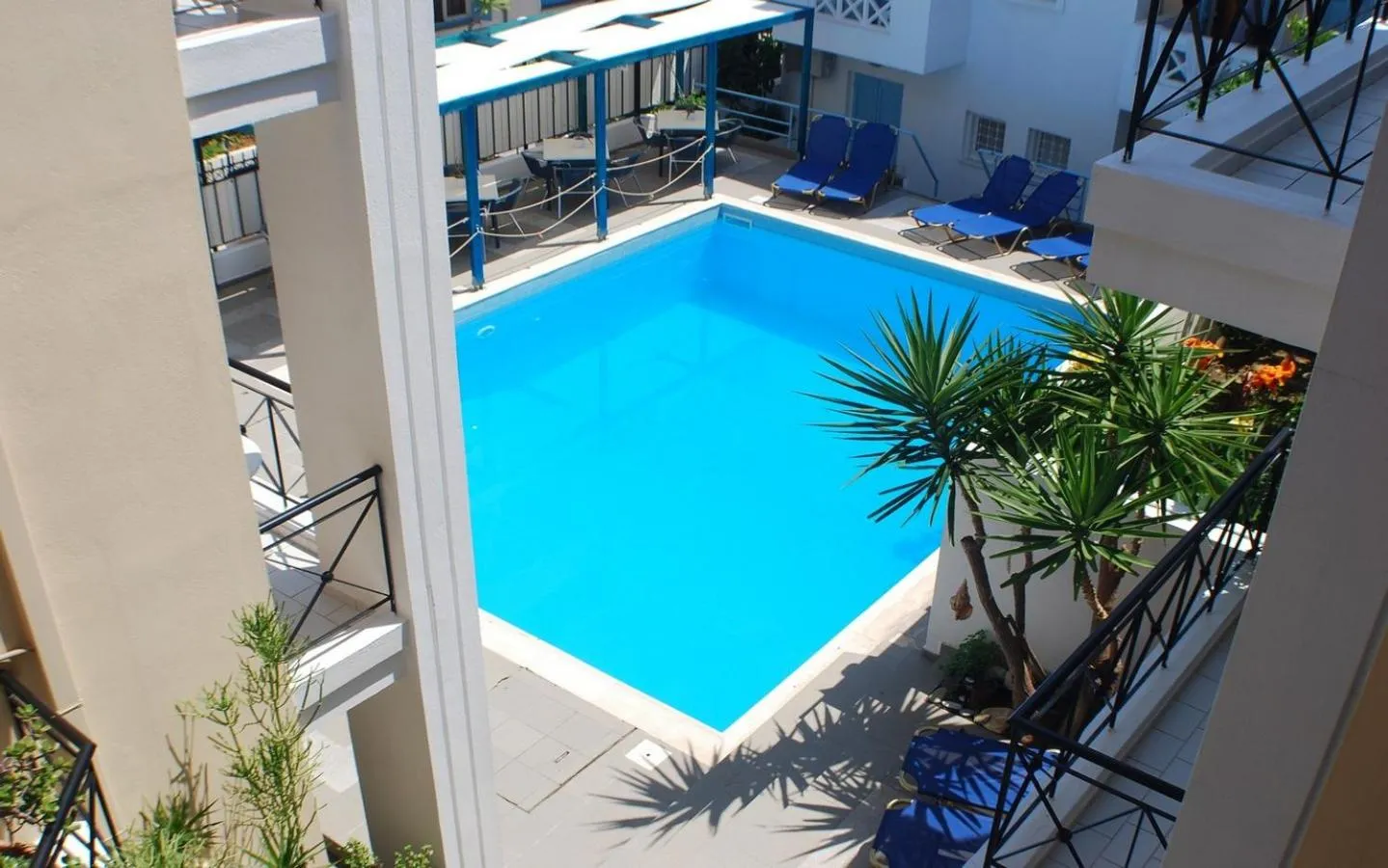 Swimming pool in Renia Hotel Agia Pelagia -Crete