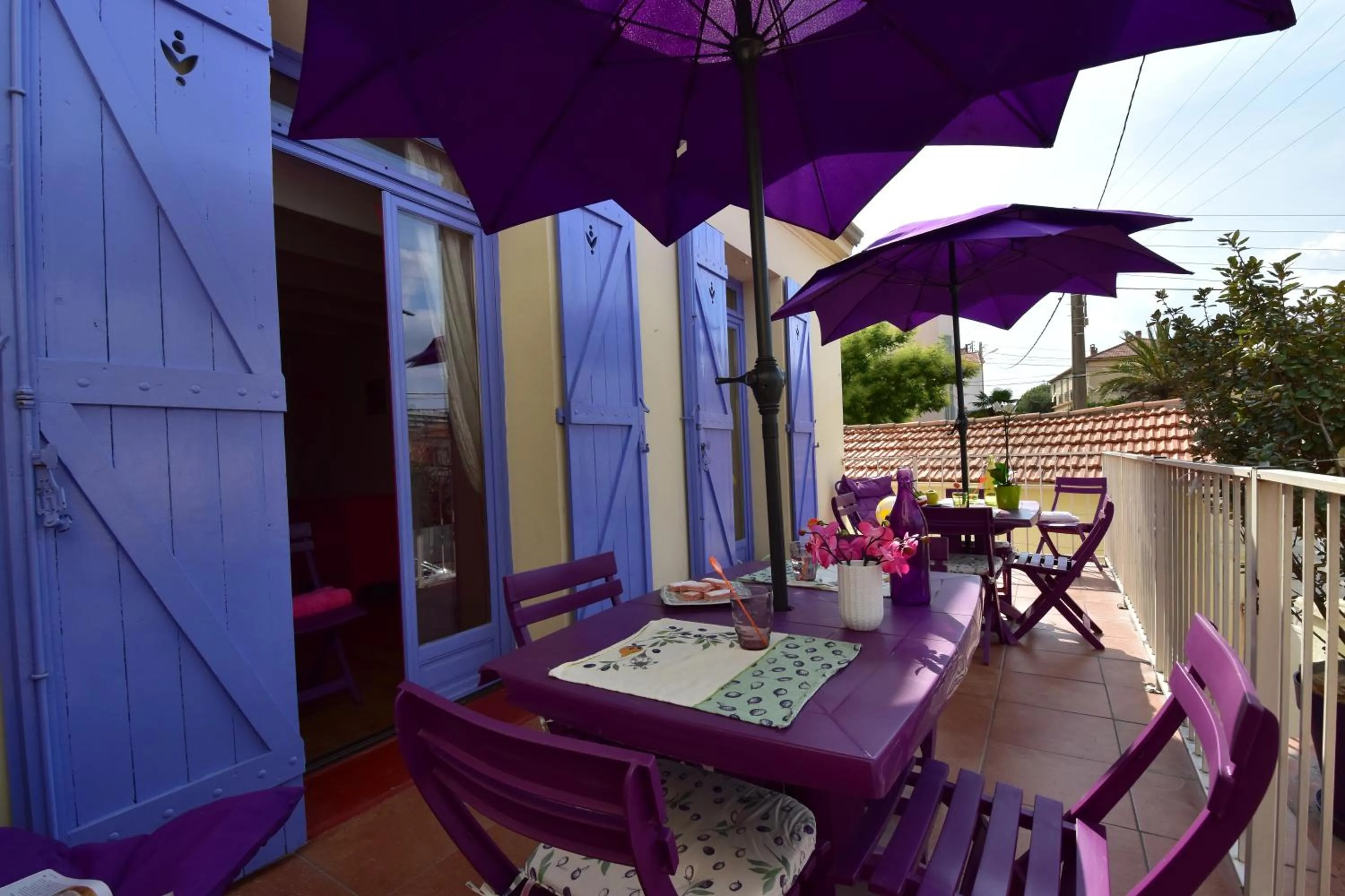 Balcony/Terrace in Villa le 180 cinq
