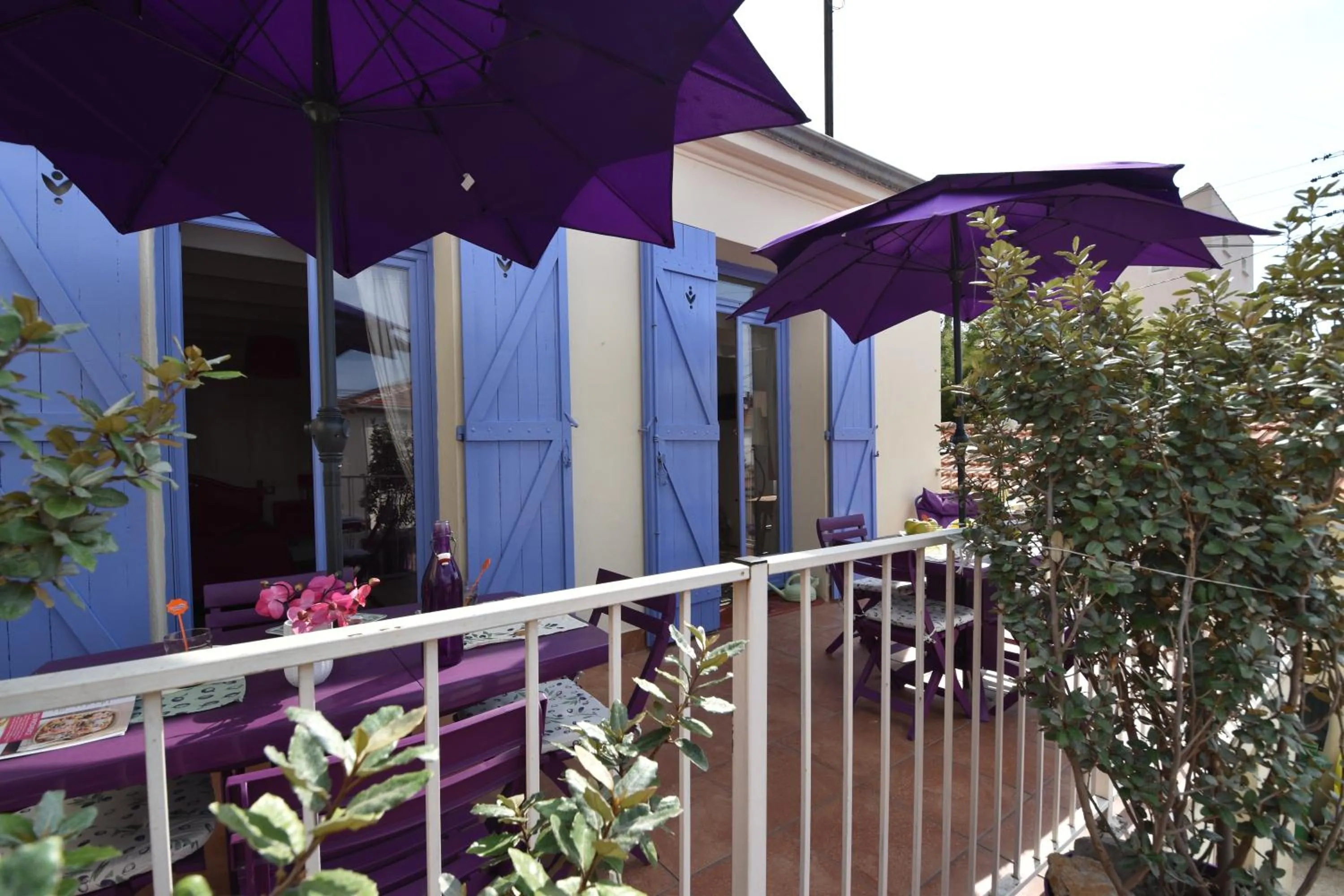 Balcony/Terrace in Villa le 180 cinq