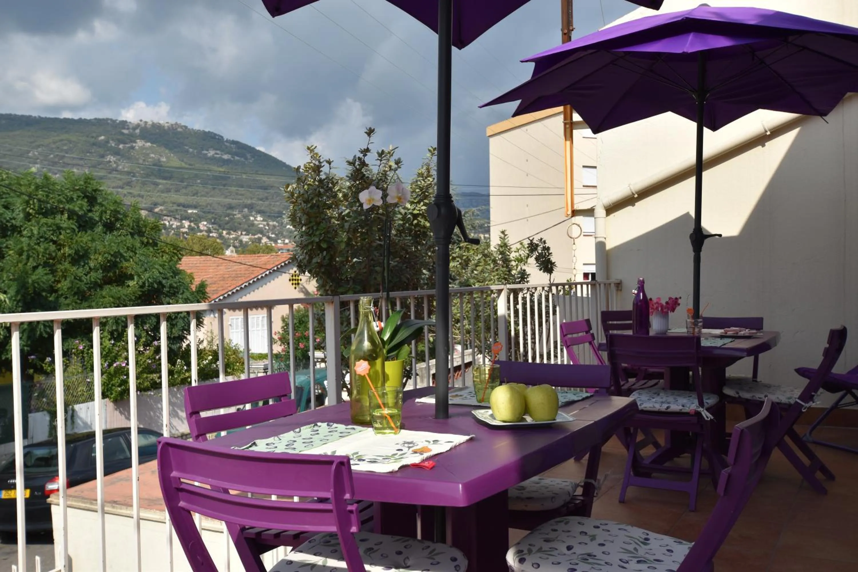 Balcony/Terrace in Villa le 180 cinq