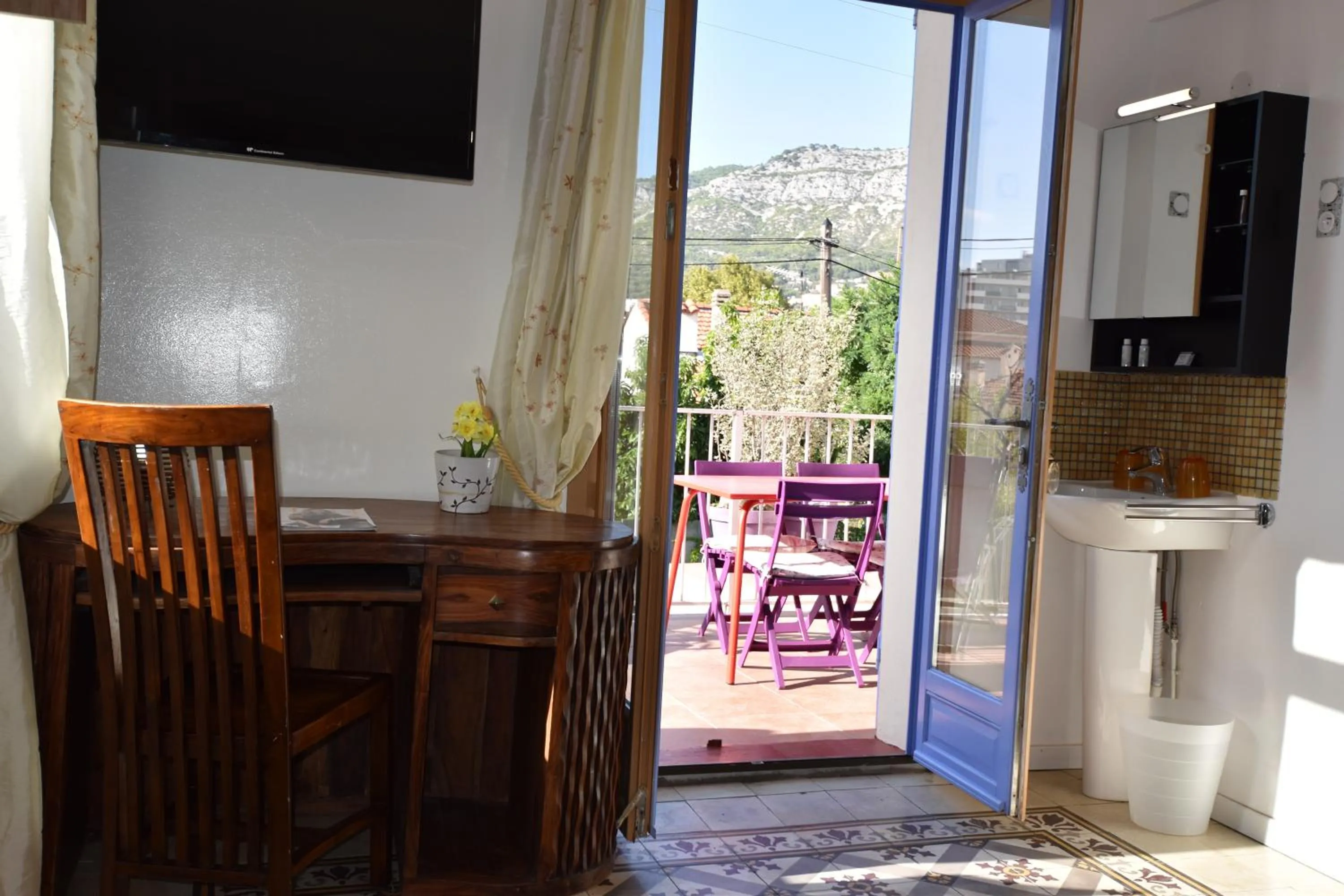Balcony/Terrace in Villa le 180 cinq