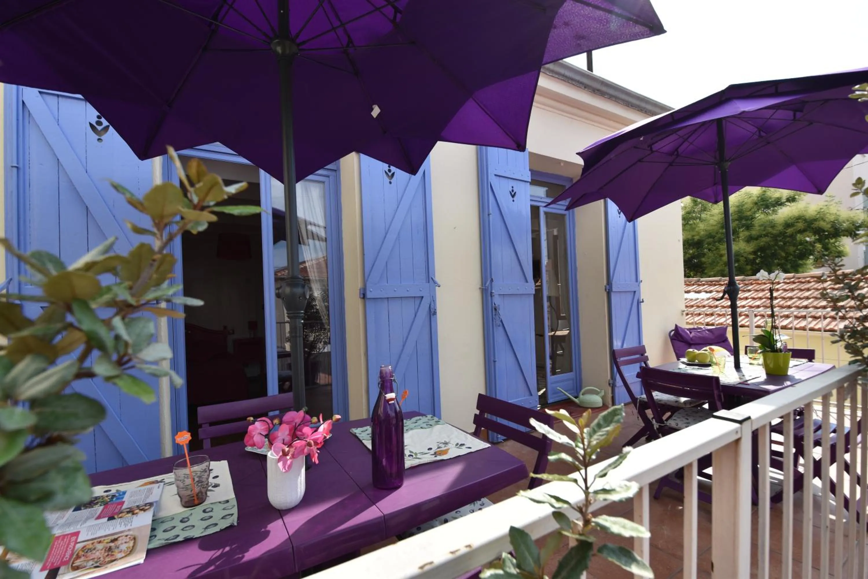 Balcony/Terrace in Villa le 180 cinq