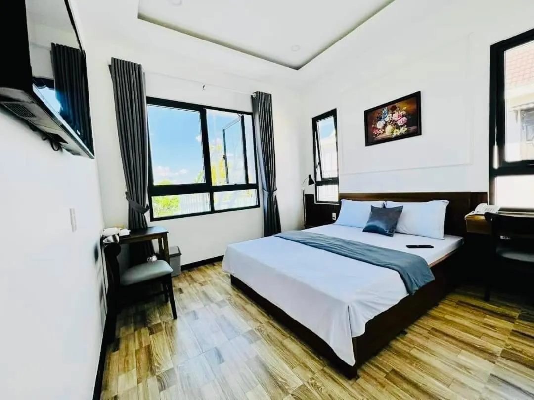 Bed in Hotel Hoa Nắng