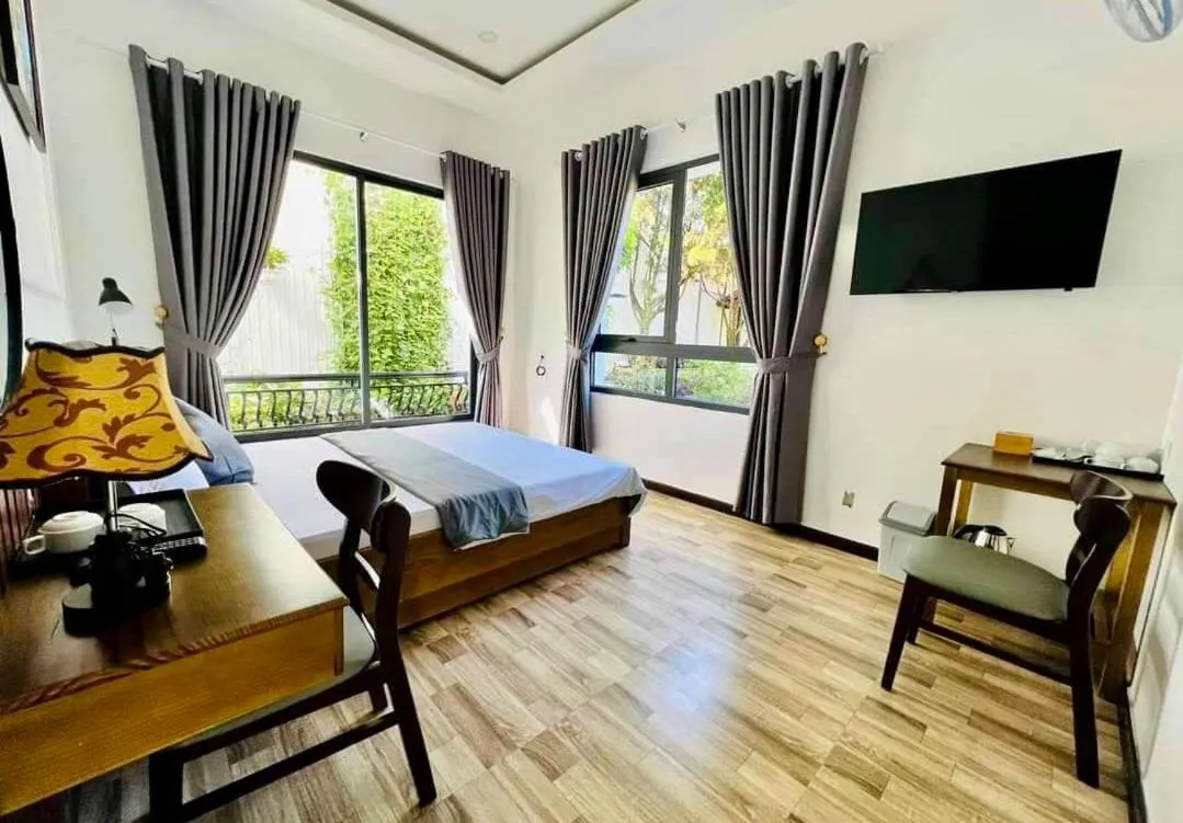 Bed in Hotel Hoa Nắng