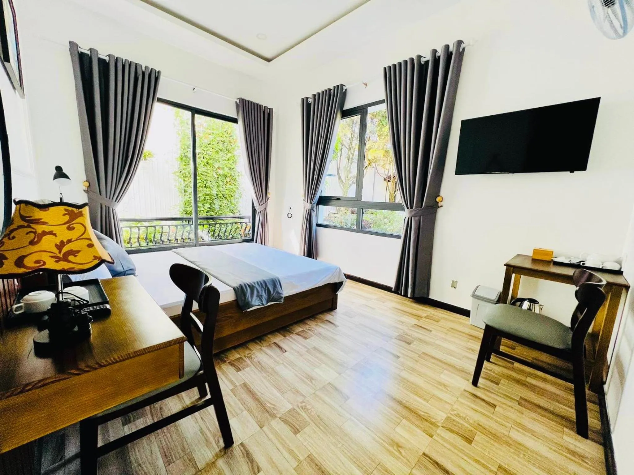 Bed in Hotel Hoa Nắng