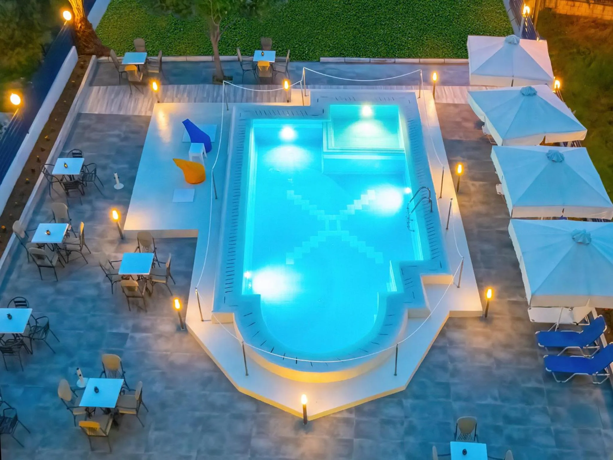 Swimming pool in Thassian Riviera Hotel