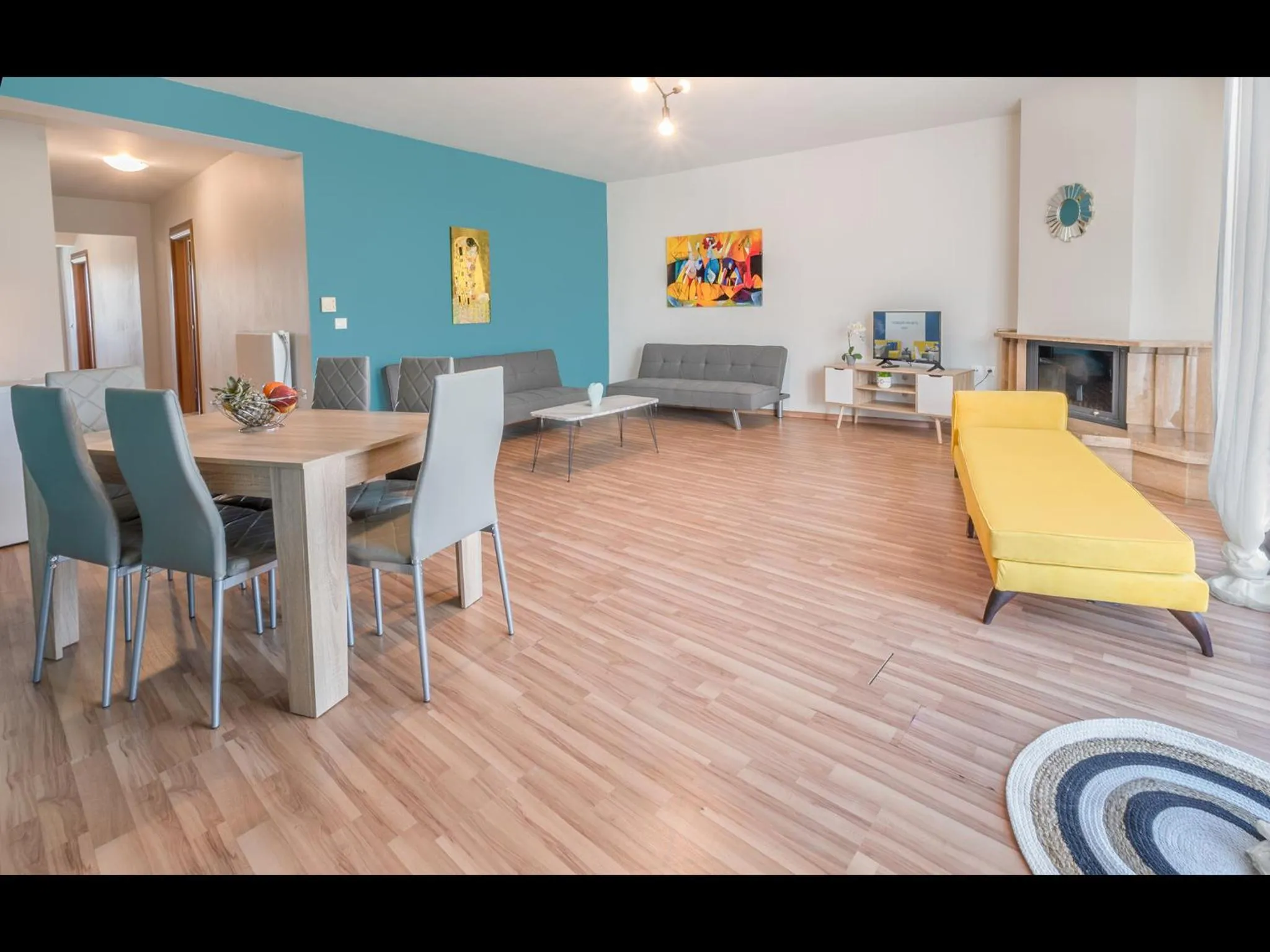 Seating area in Thassian Riviera Hotel