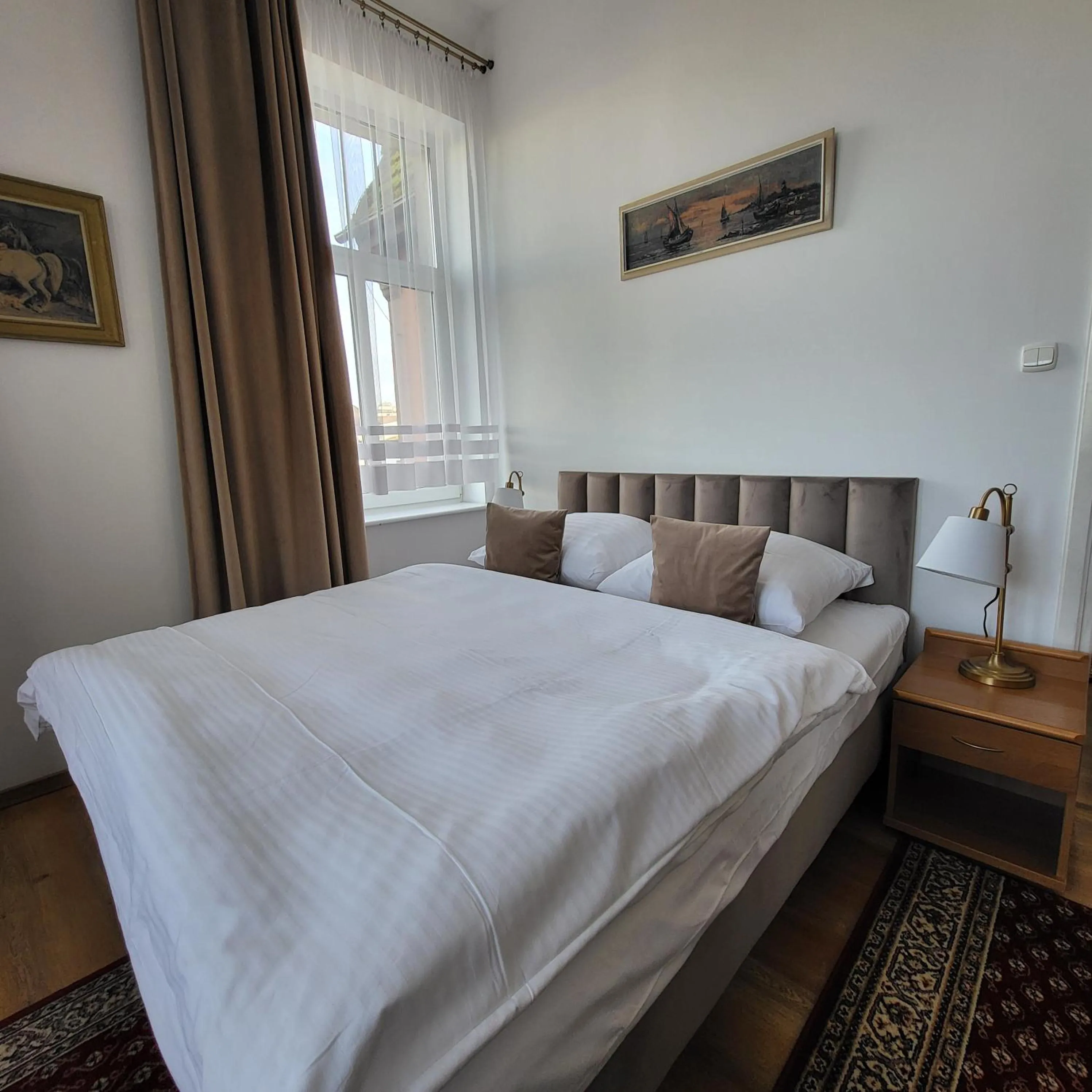 Bed in Pałacyk Srebrna Fala