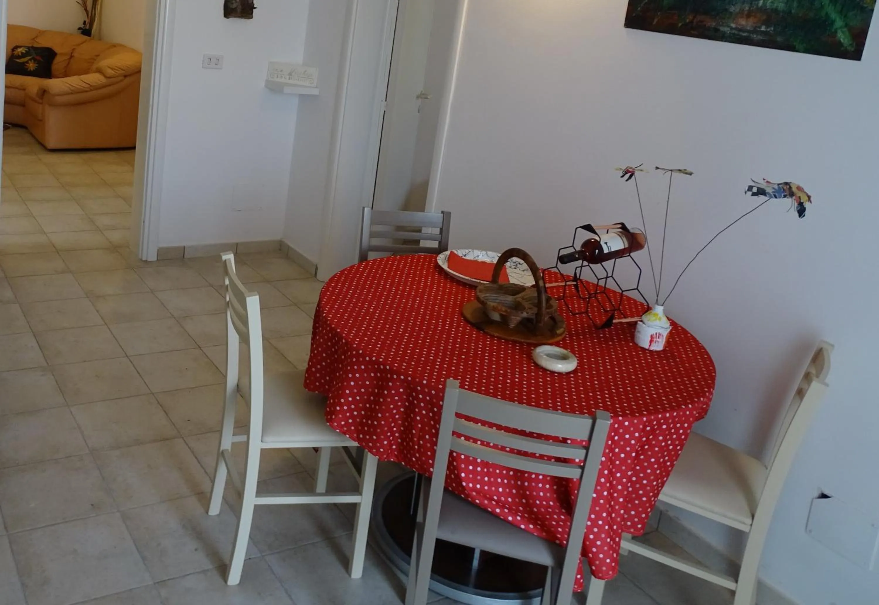 Dining area in Casa Marchese