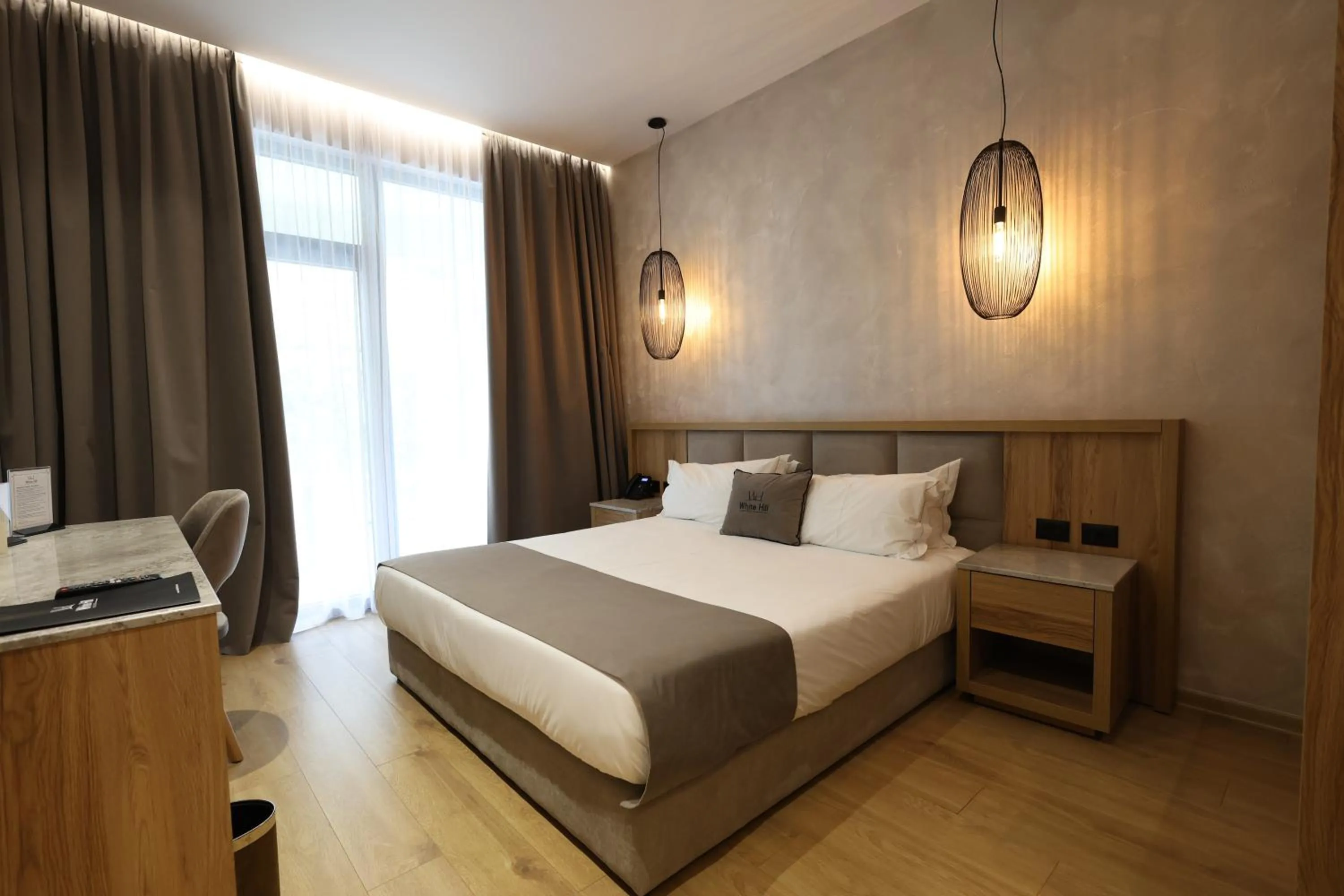 Bed in White Hill Hotel, SPA & Conferences