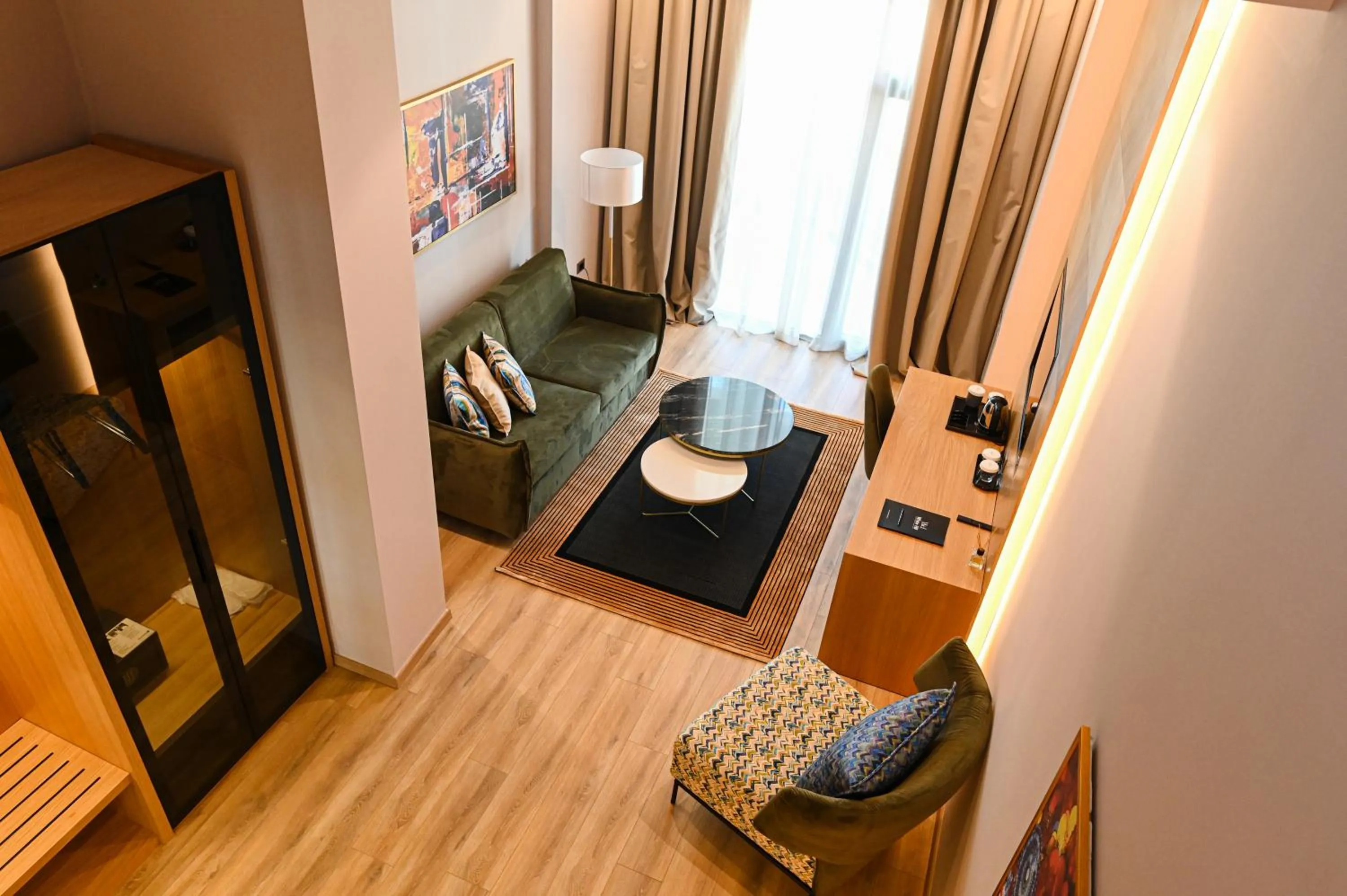 Seating area, Bed in White Hill Hotel, SPA & Conferences