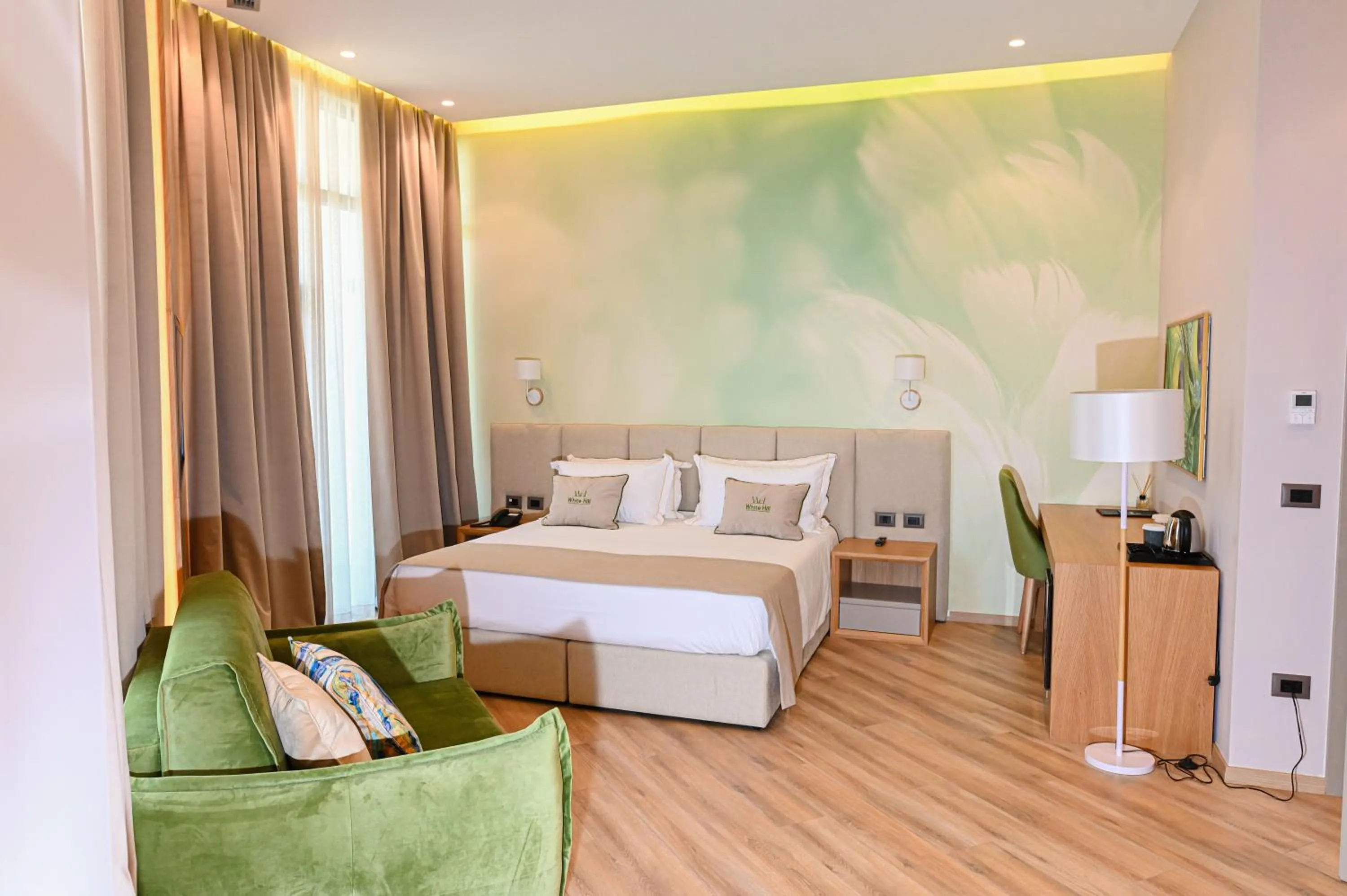 Photo of the whole room, Bed in White Hill Hotel, SPA & Conferences