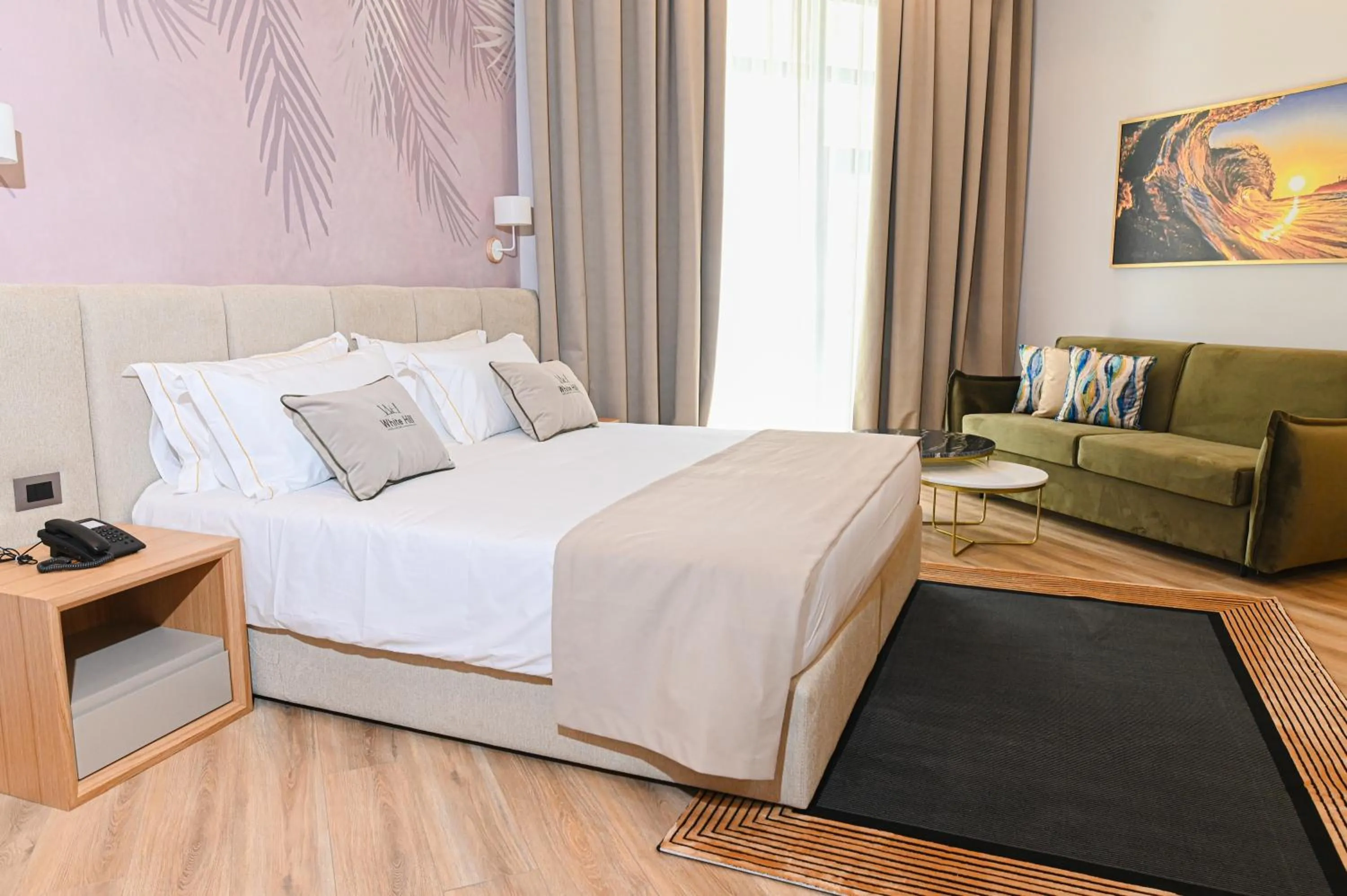 Bed in White Hill Hotel, SPA & Conferences