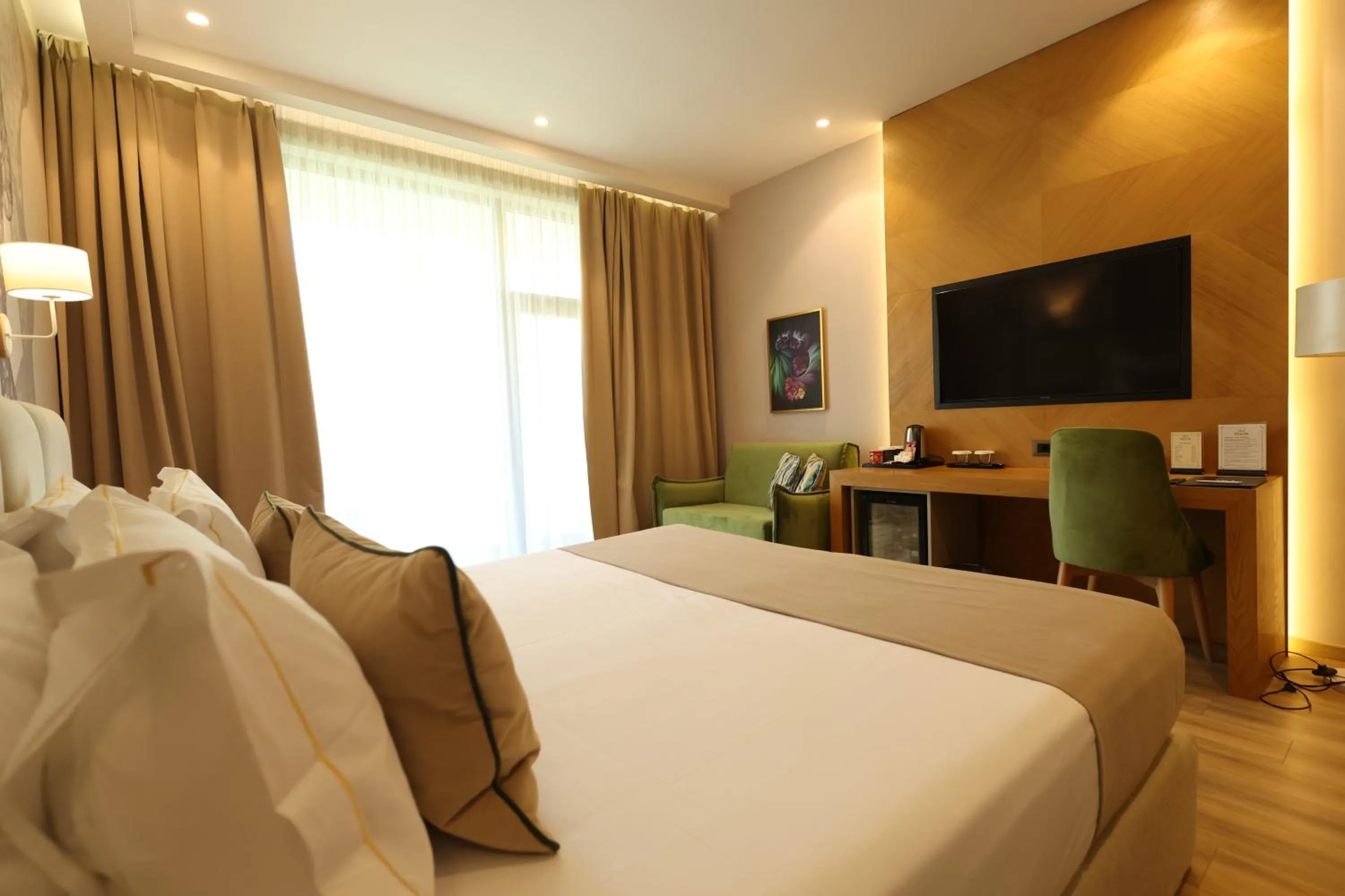 Bed in White Hill Hotel, SPA & Conferences