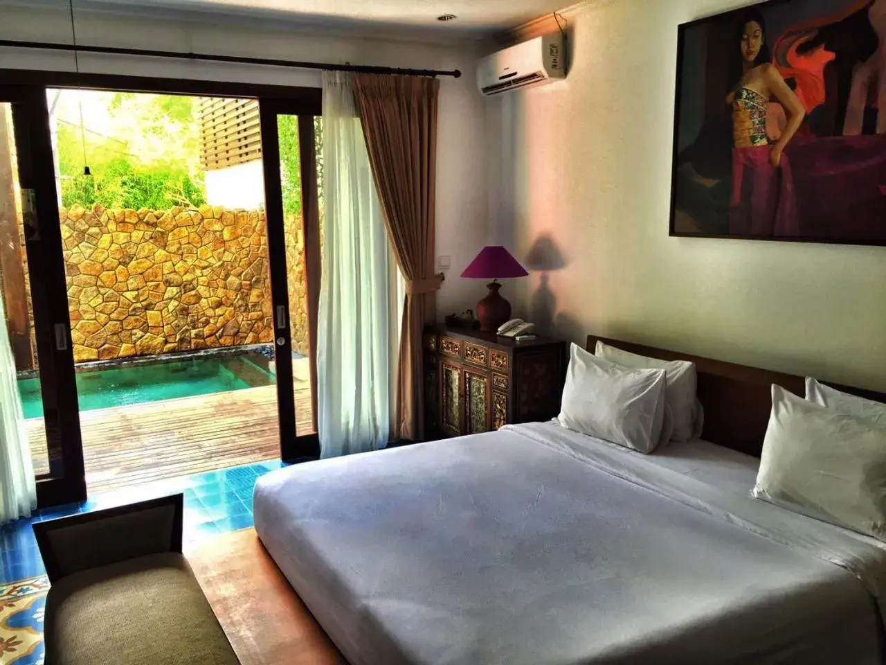 Bedroom, Bed in Aqua Octaviana Bali Villa Bedroom, Bed in Aqua Octaviana Bali Villa