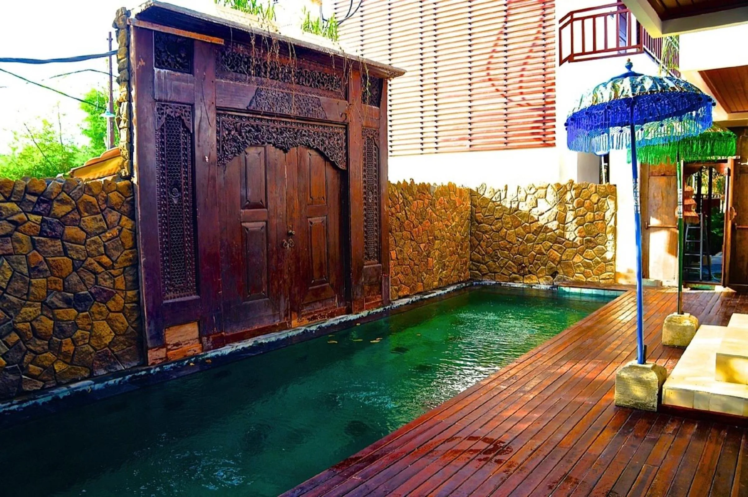 Pool view in Aqua Octaviana Bali Villa