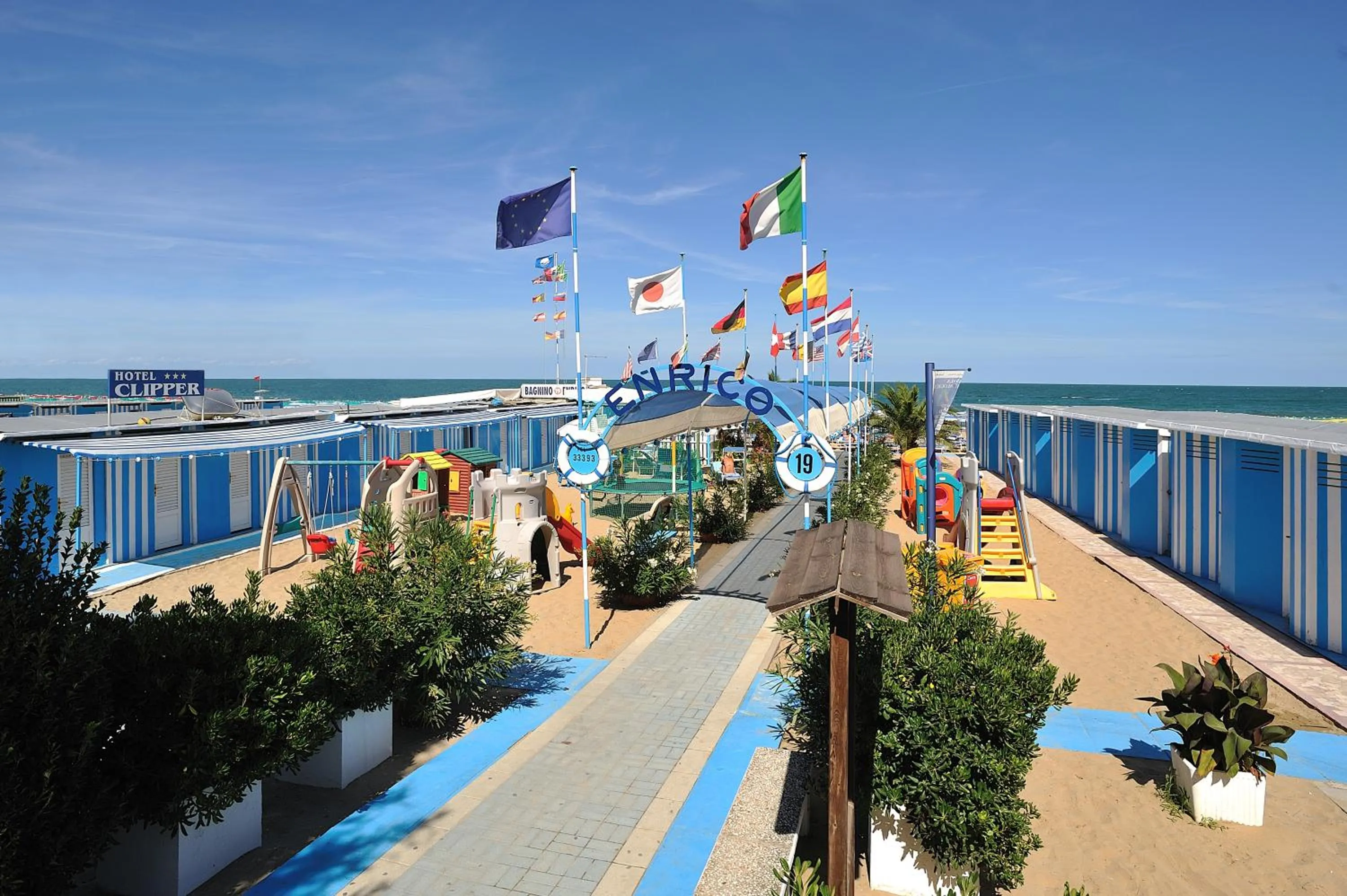 Bird's eye view in Clipper