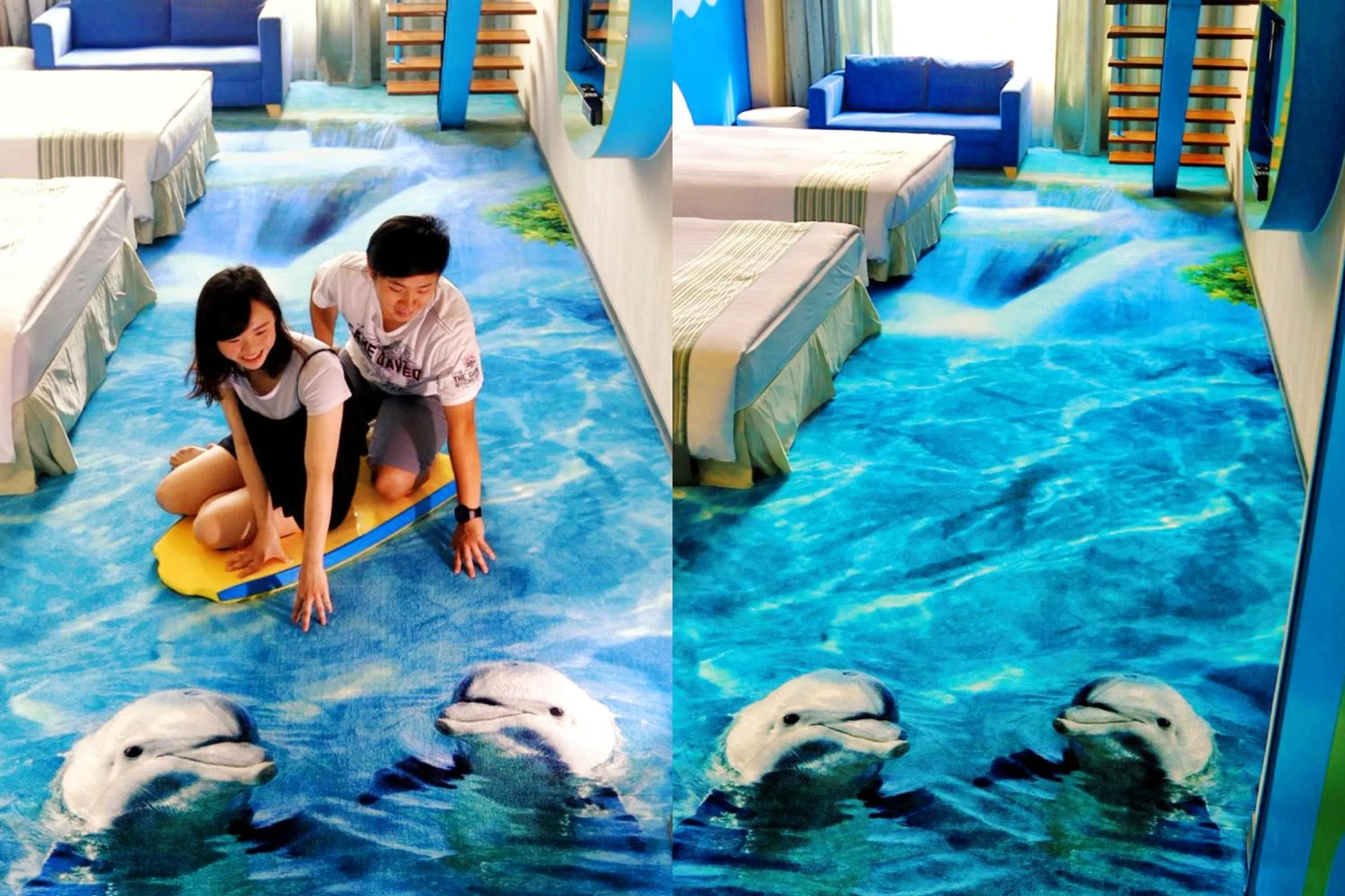 Decorative detail in Uni-Resort Kenting