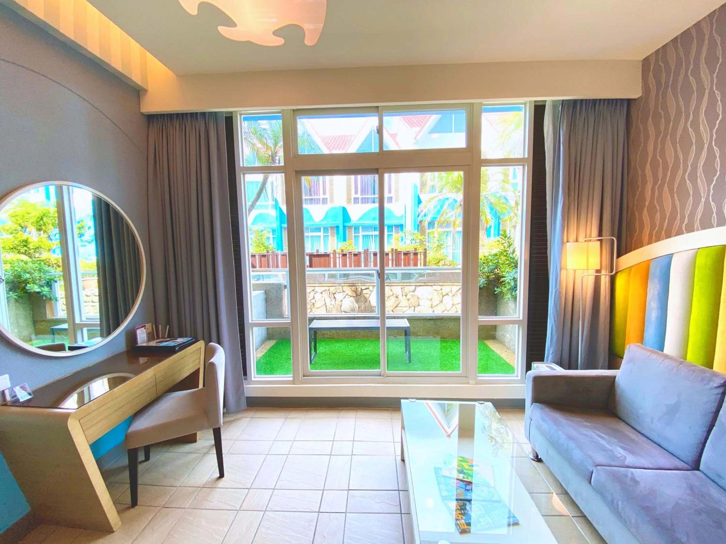 Decorative detail in Uni-Resort Kenting