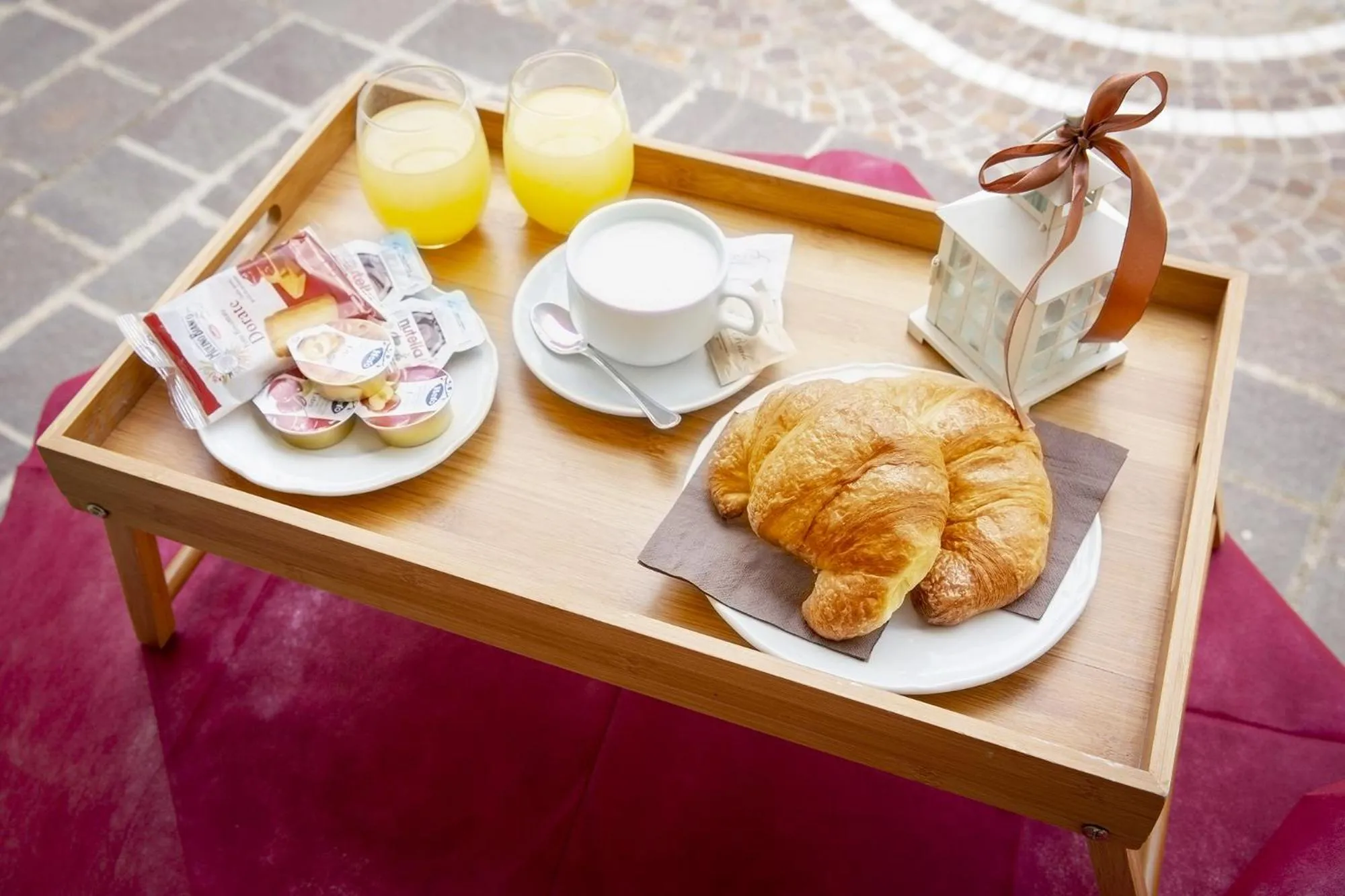 Food and drinks in Maison Reale