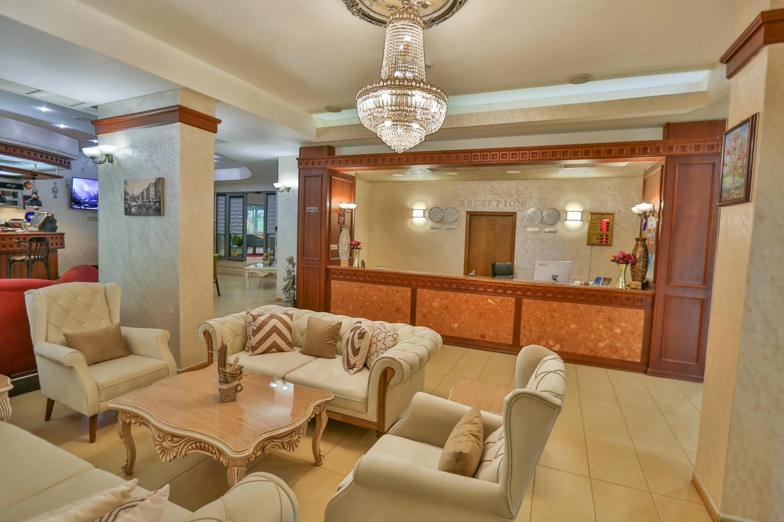 Property building in Terra Europe Brontes Hotel