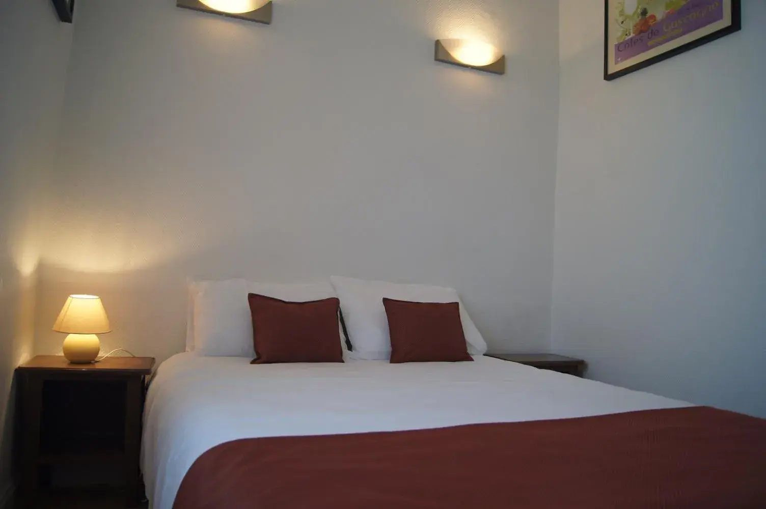 Bed in Château de Mons Armagnac Bed in Château de Mons Armagnac