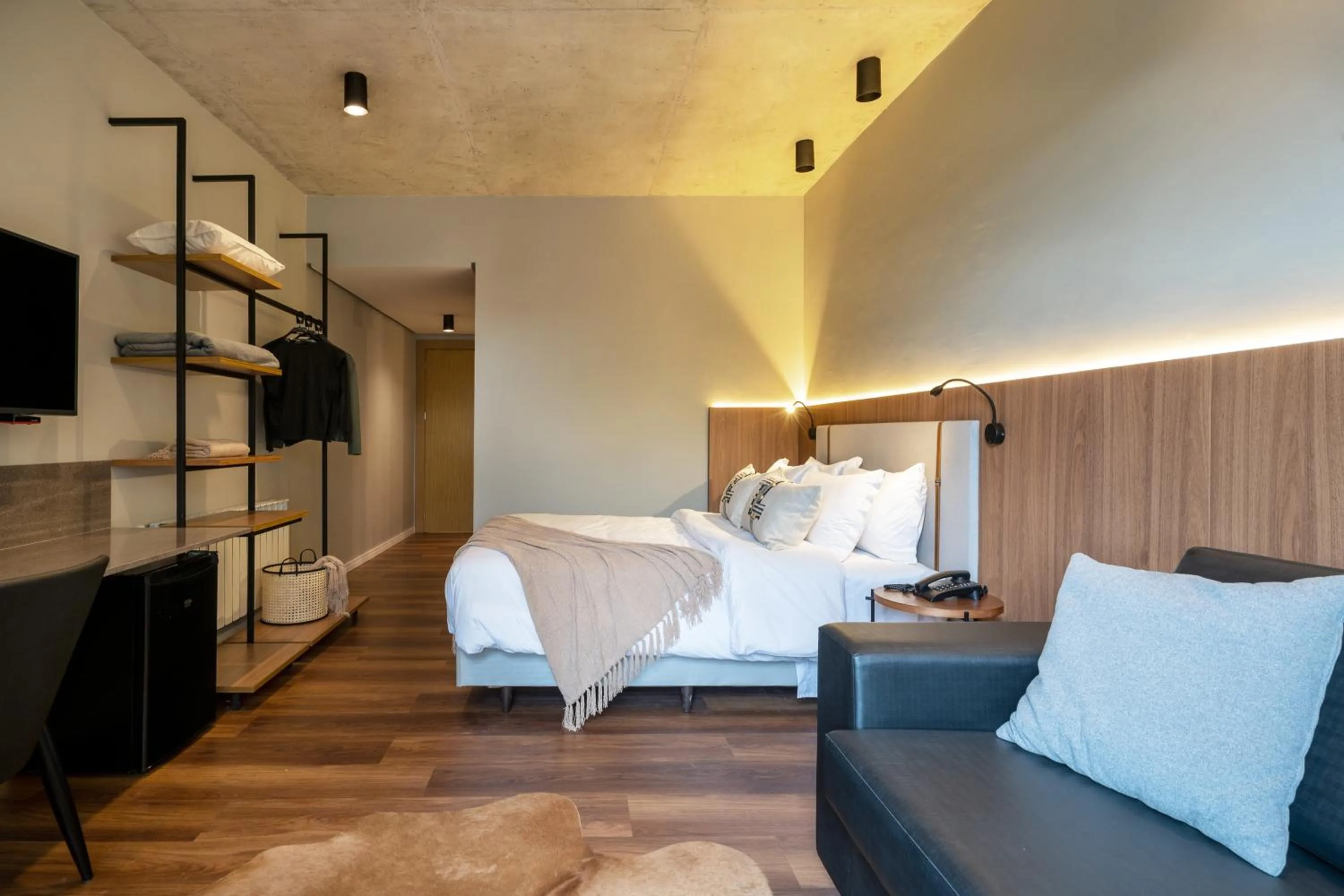 Bed in Jangal das Araucárias Swan Design Hotel Canela