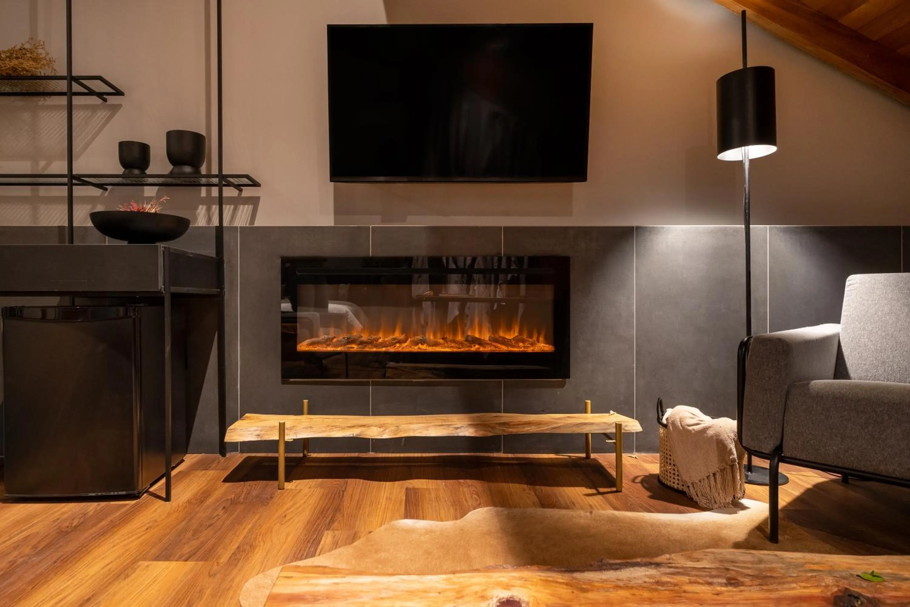 Living room in Jangal das Araucárias Swan Design Hotel Canela