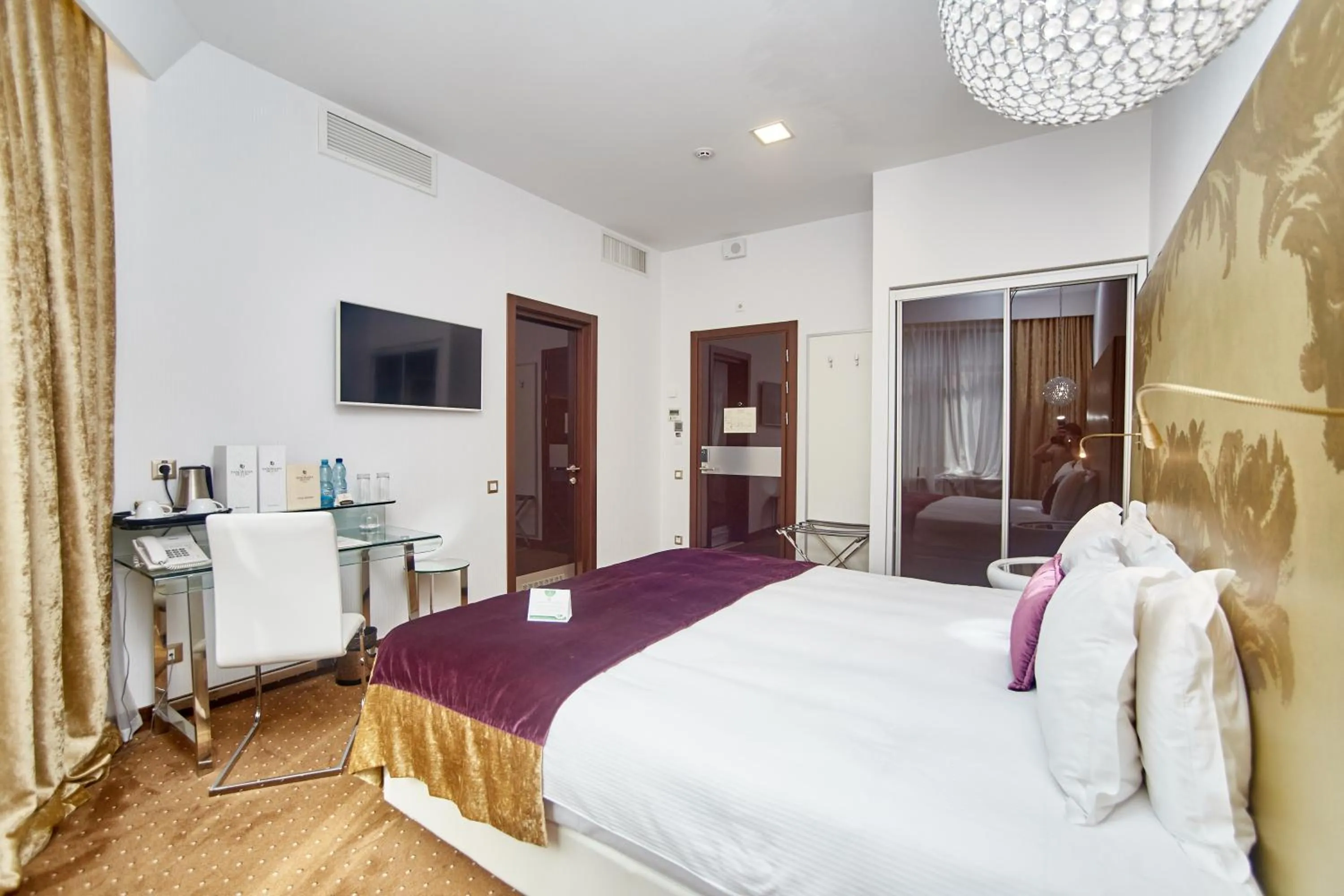 Bed in Hotel Panorama De Luxe