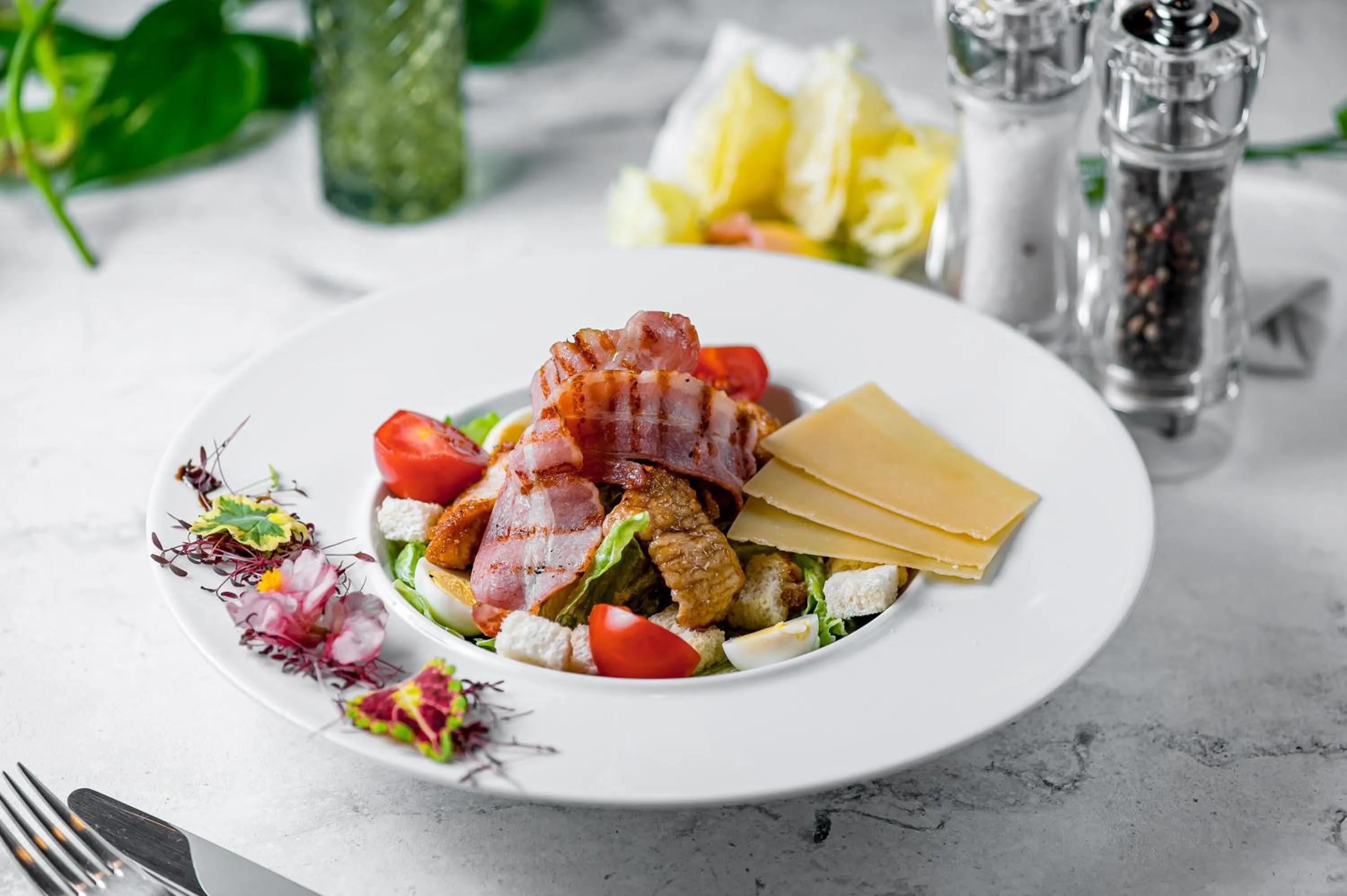 Food close-up in Hotel Panorama De Luxe