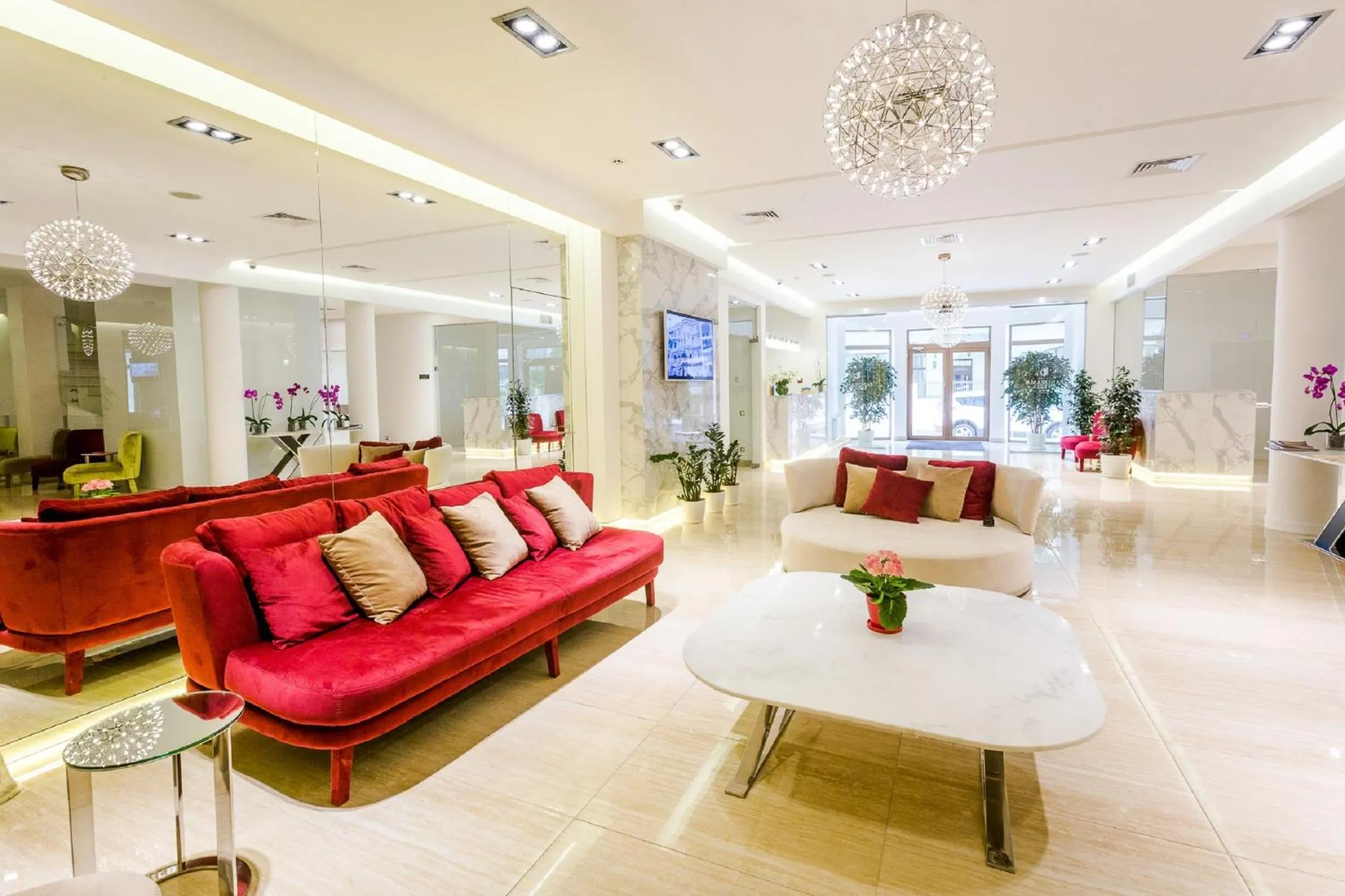 Lobby or reception in Hotel Panorama De Luxe