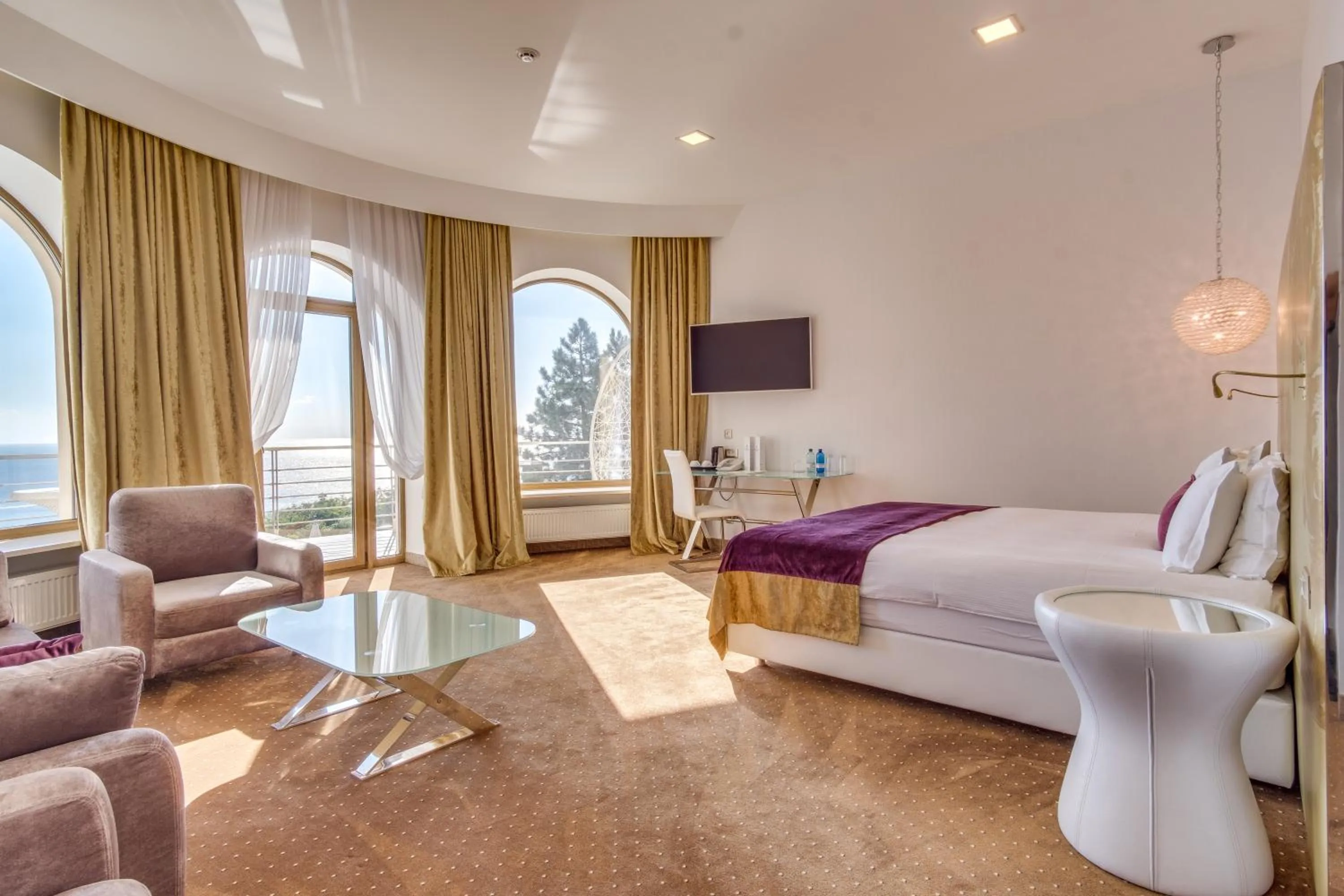 Bed in Hotel Panorama De Luxe