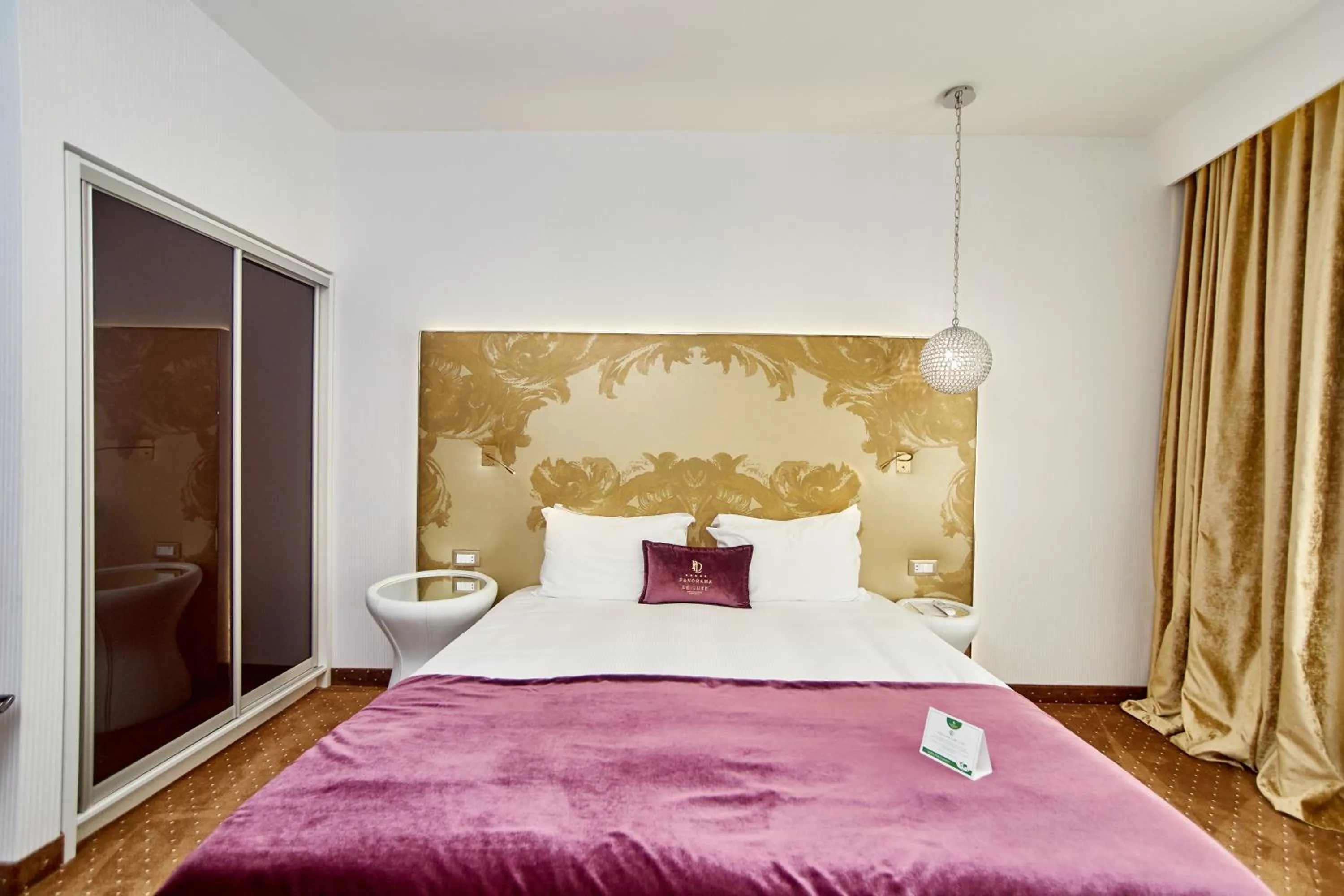 Bed in Hotel Panorama De Luxe