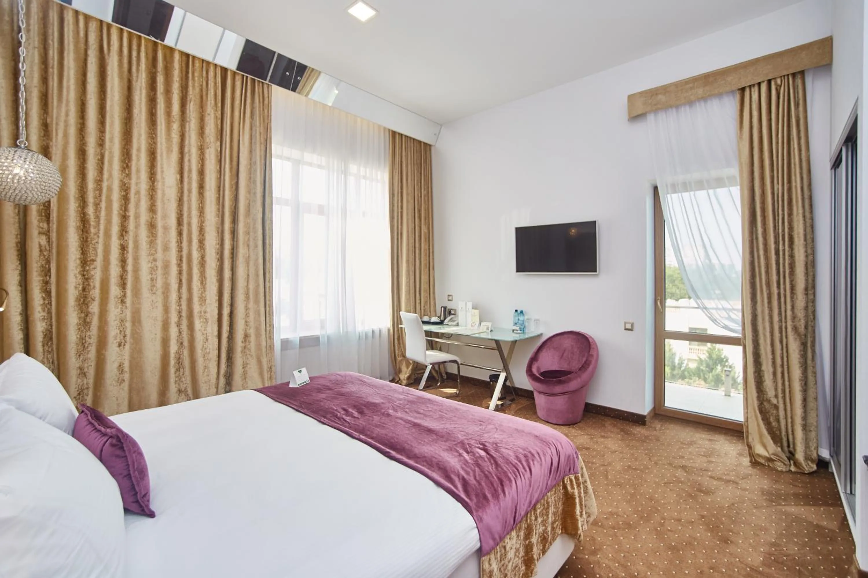 Bed in Hotel Panorama De Luxe