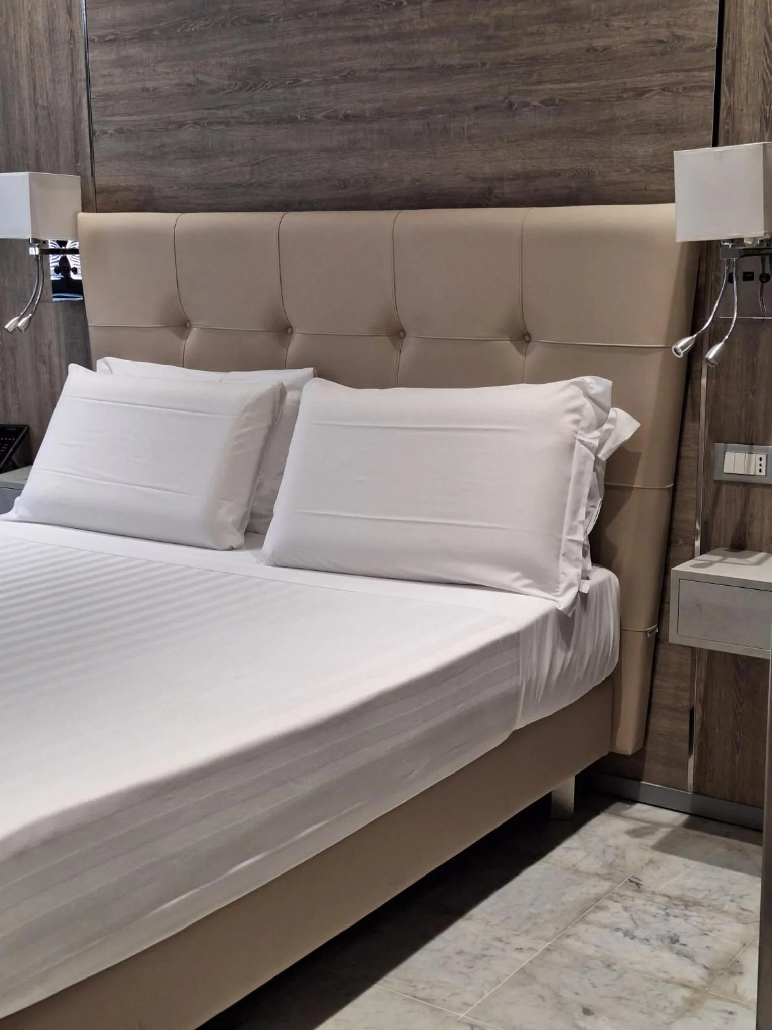 Bed in Hotel Tre Ville