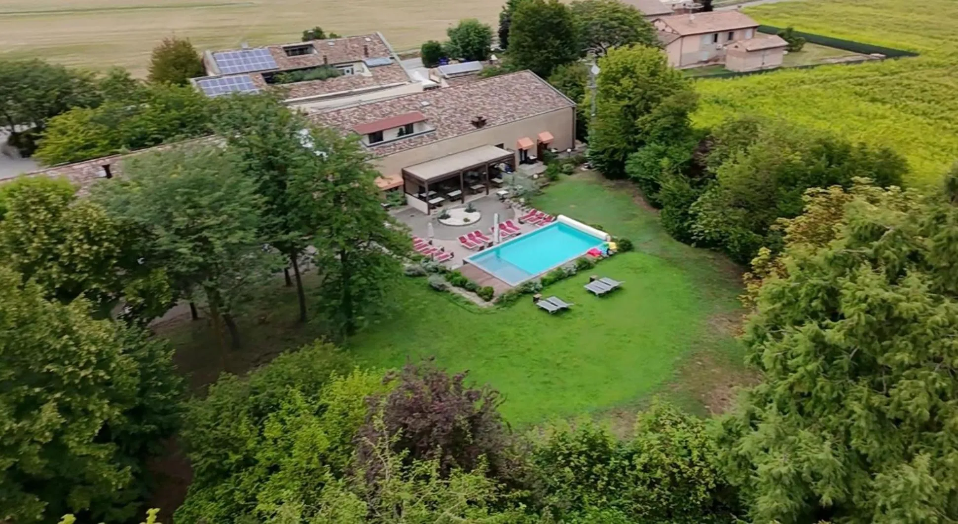 Bird's eye view in Hotel Tre Ville