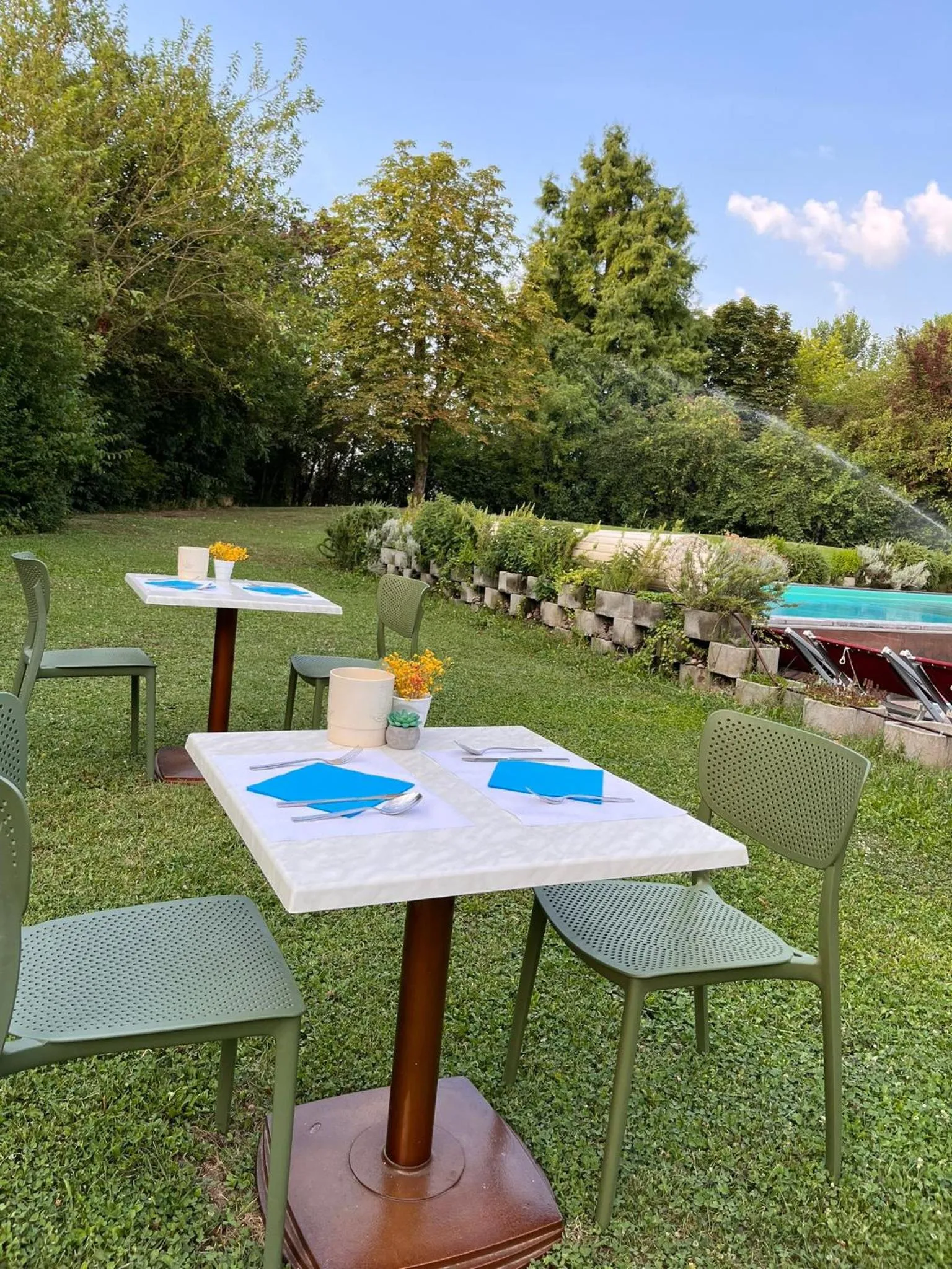 Garden in Hotel Tre Ville