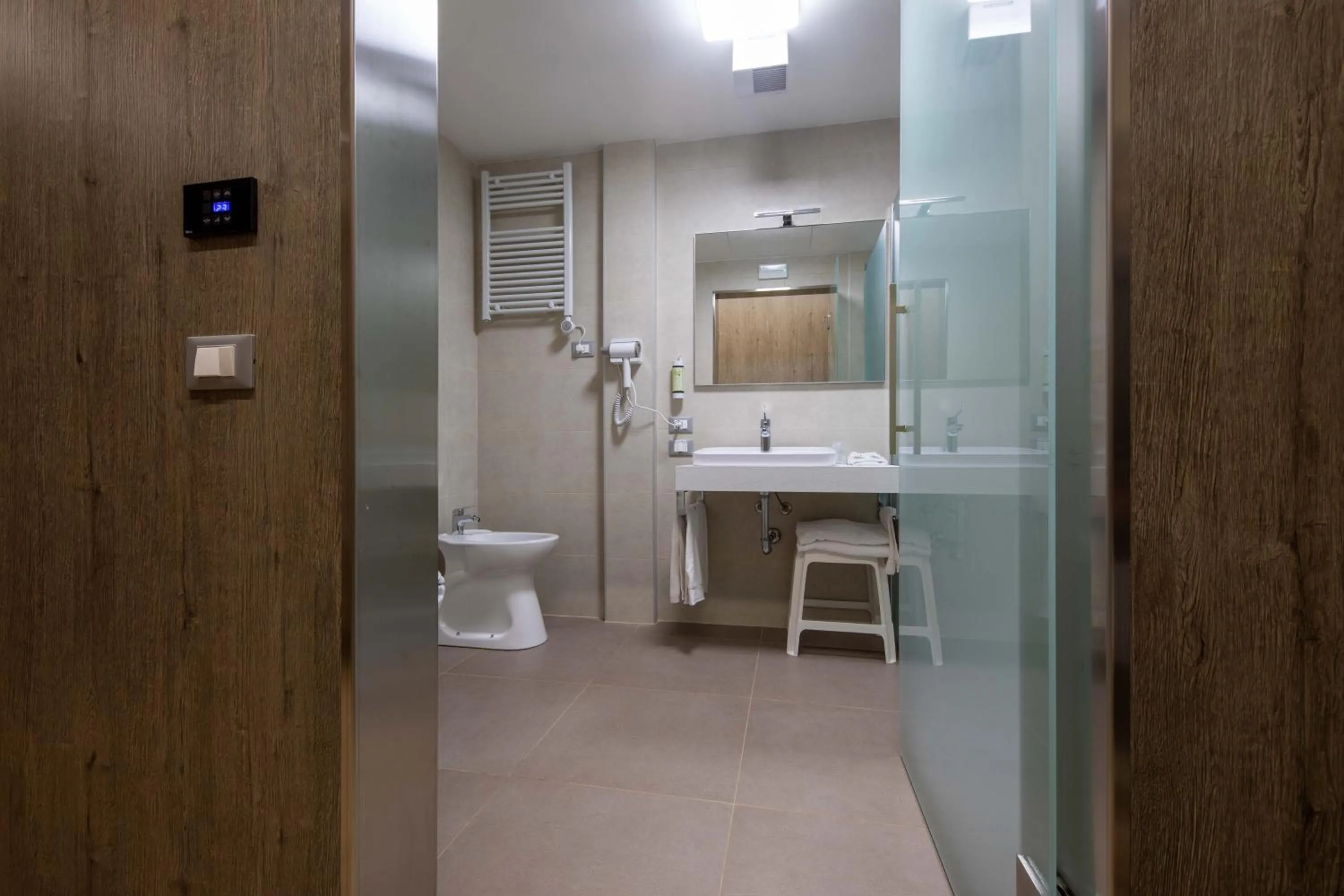 Bathroom in Hotel Tre Ville