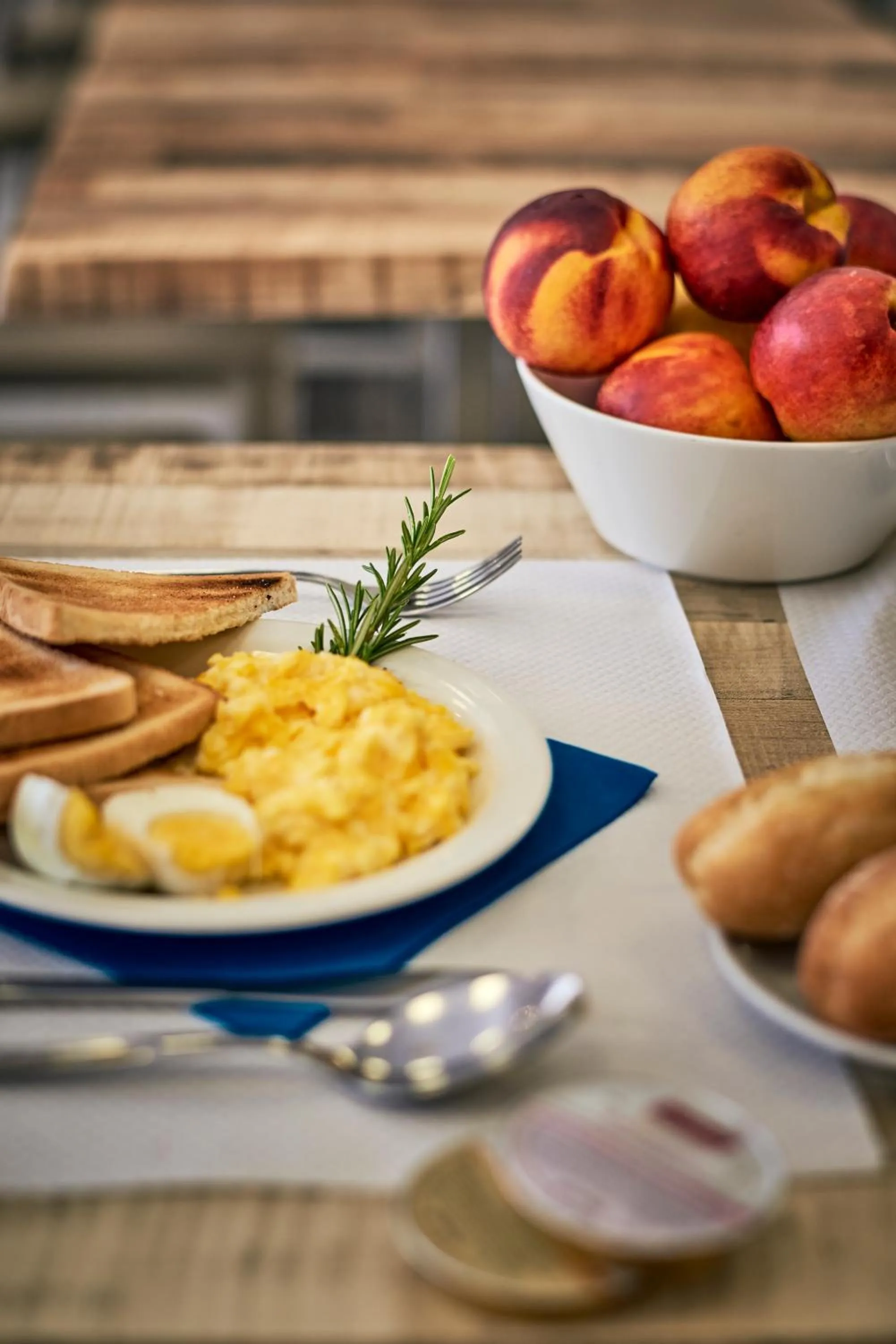 Breakfast in Hotel Tre Ville