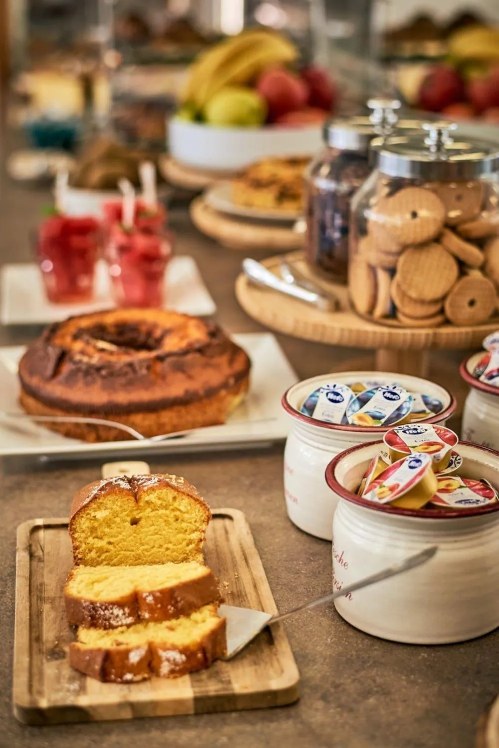 Breakfast in Hotel Tre Ville