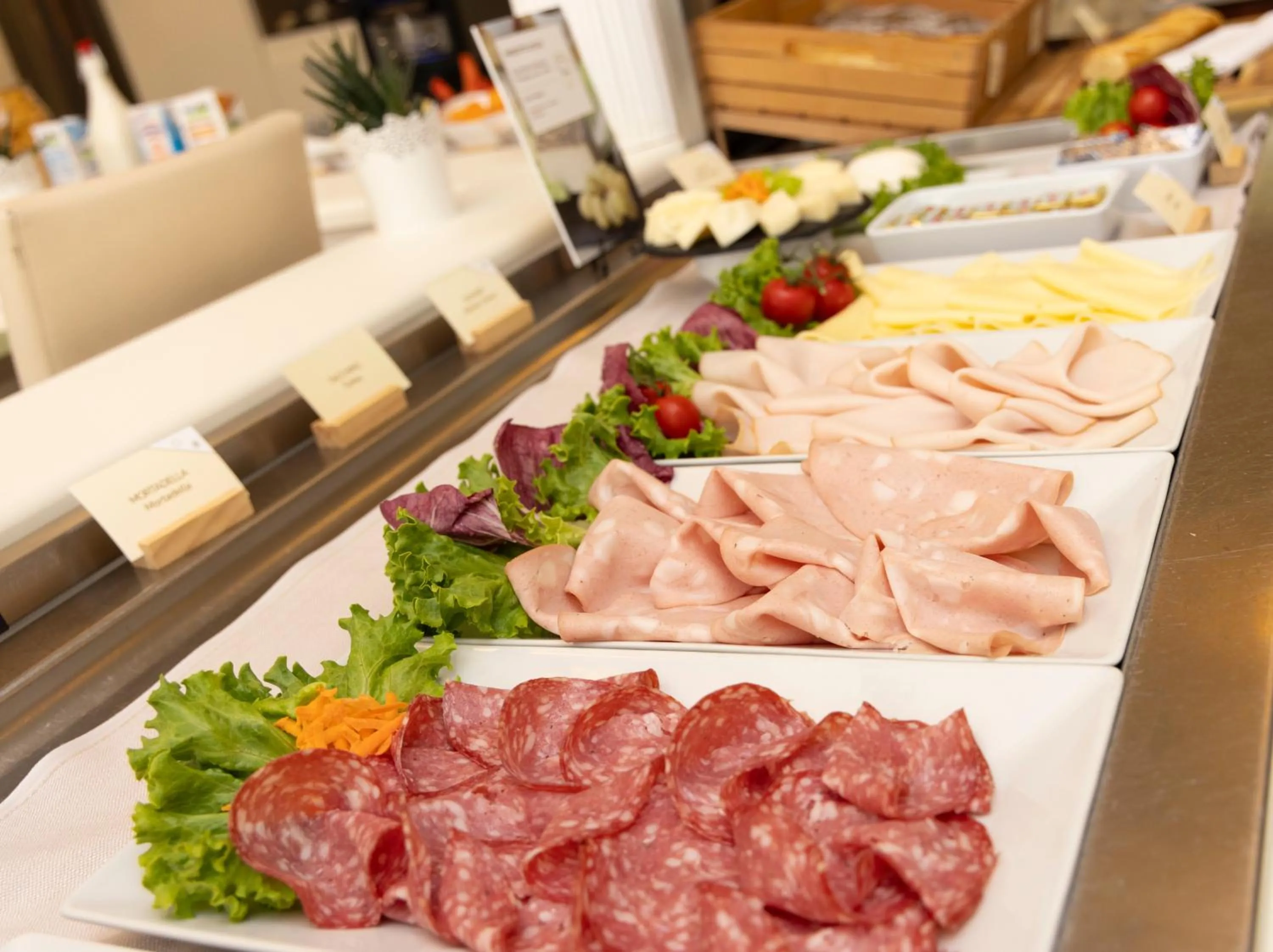 Buffet breakfast in Best Western Air Hotel Linate