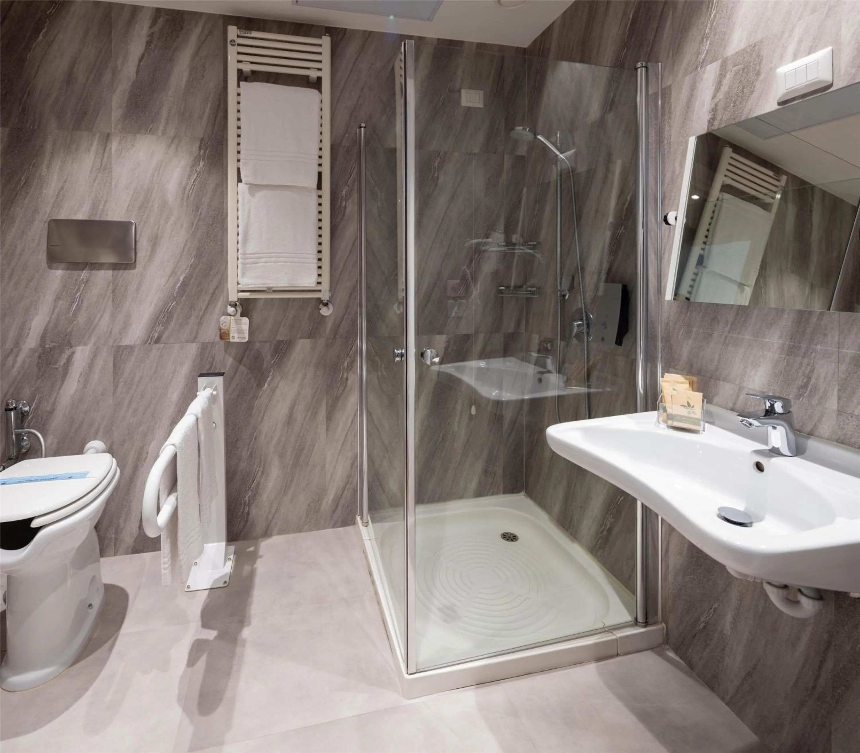 Bathroom in Best Western Air Hotel Linate