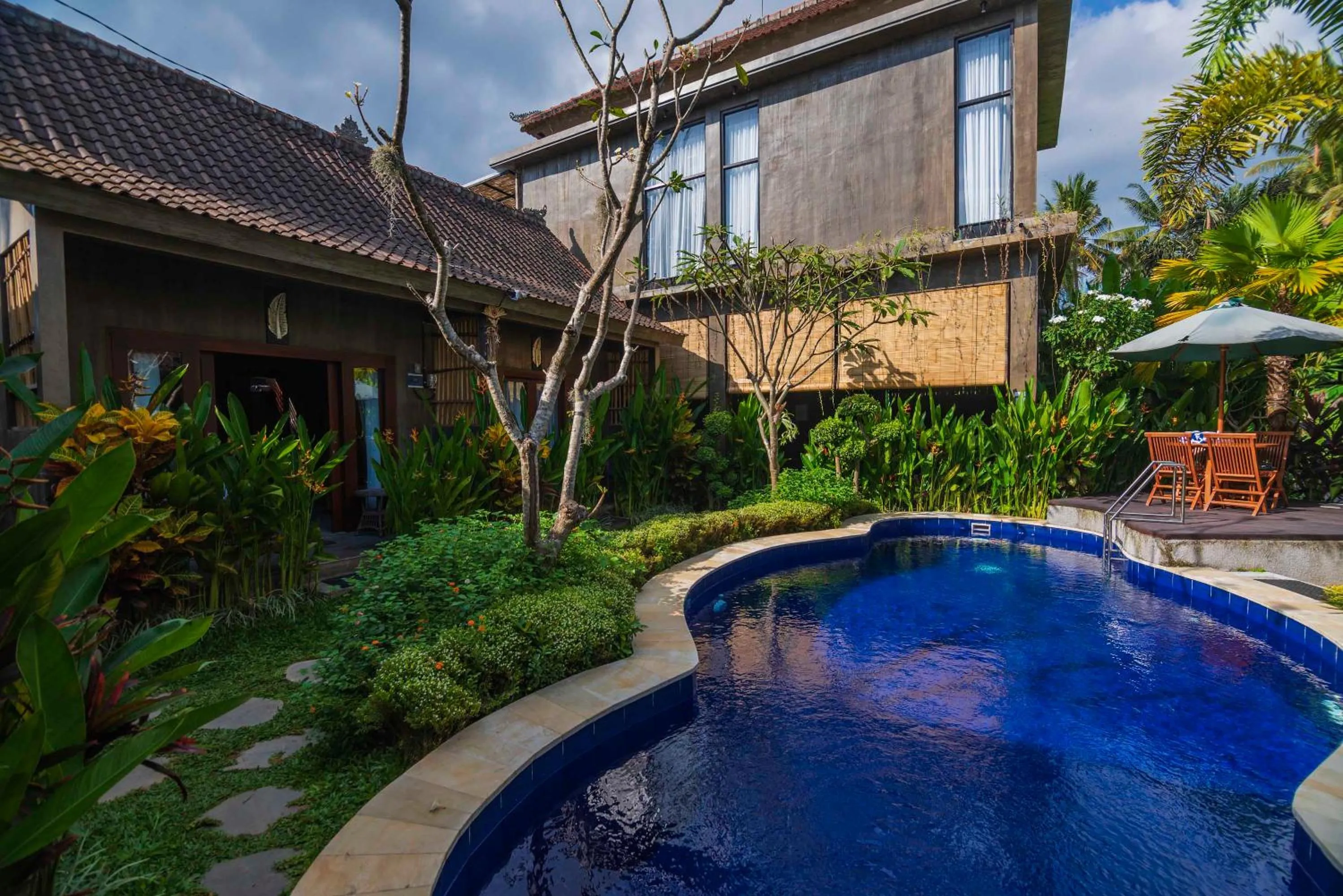 Garden in Elemento Homestay Badung