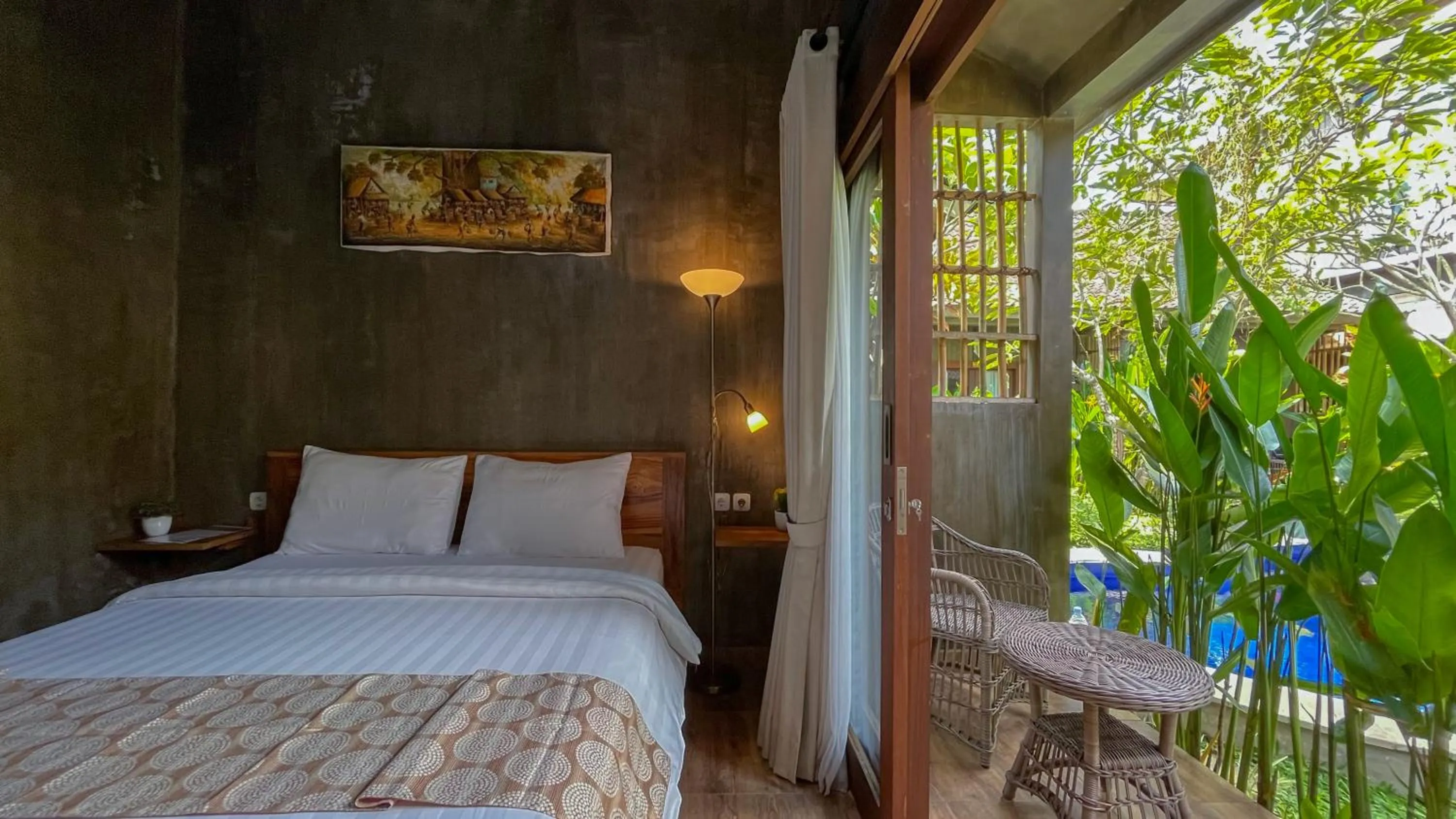 Bed in Elemento Homestay Badung