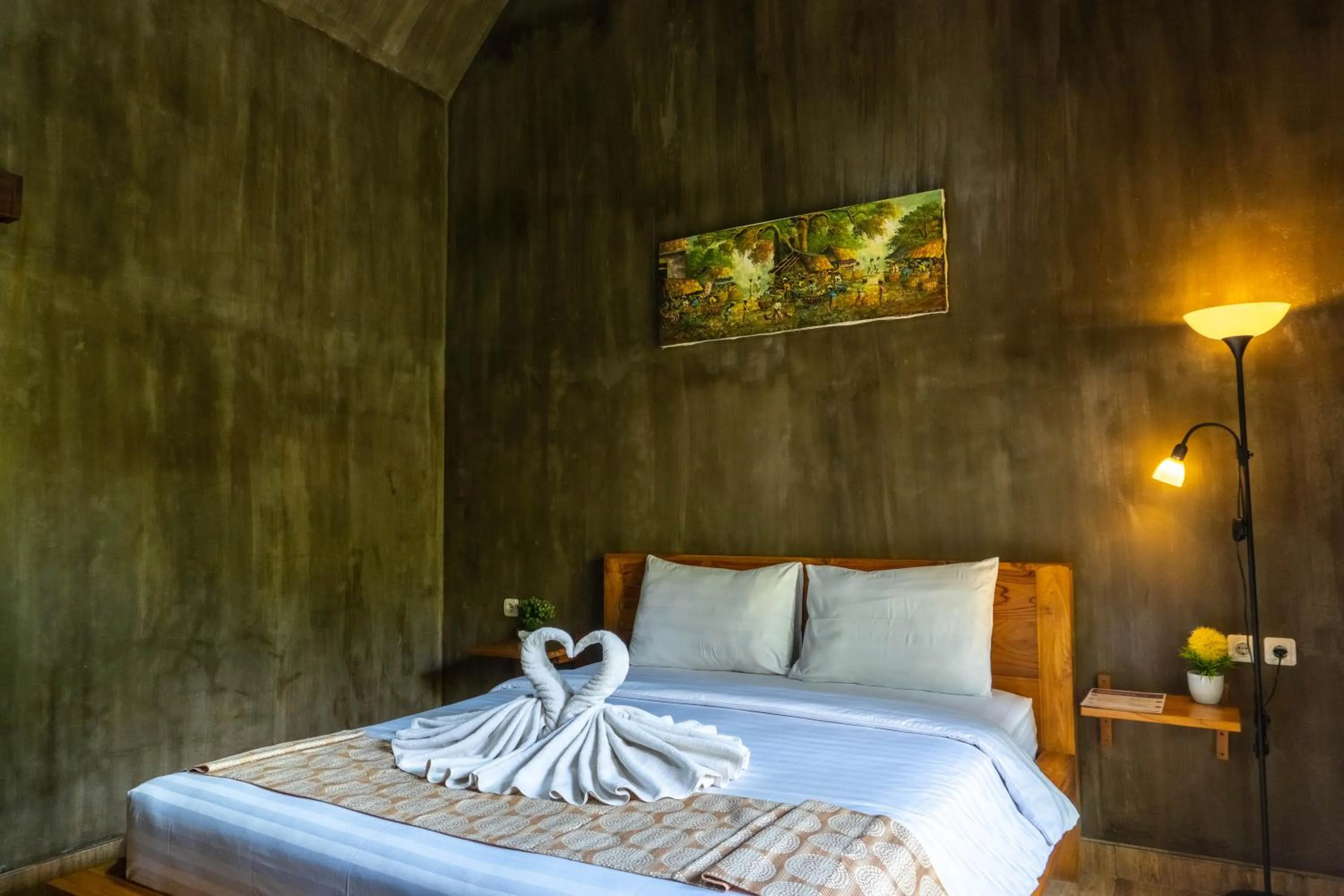 Bed in Elemento Homestay Badung