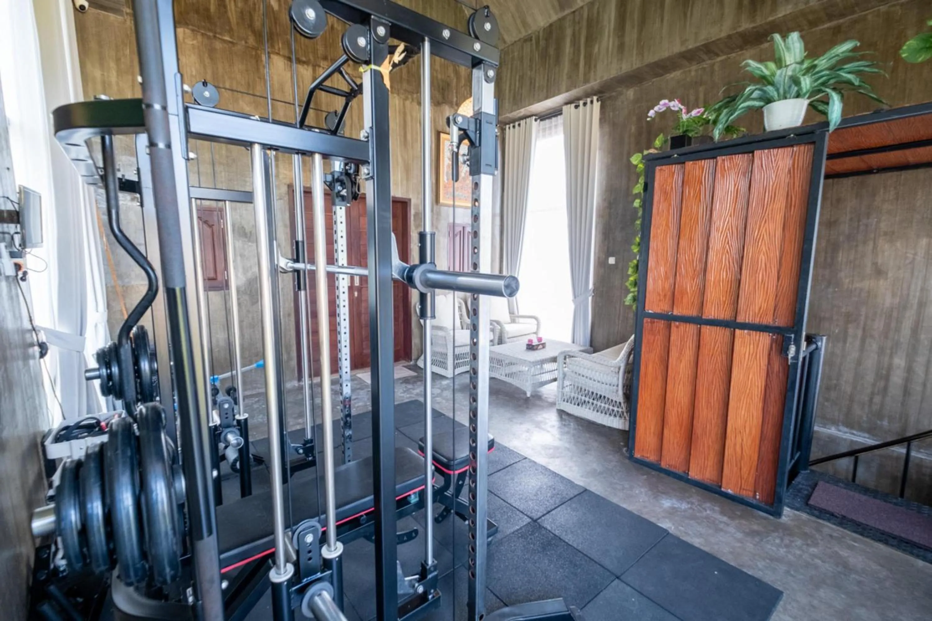 Fitness centre/facilities in Elemento Homestay Badung