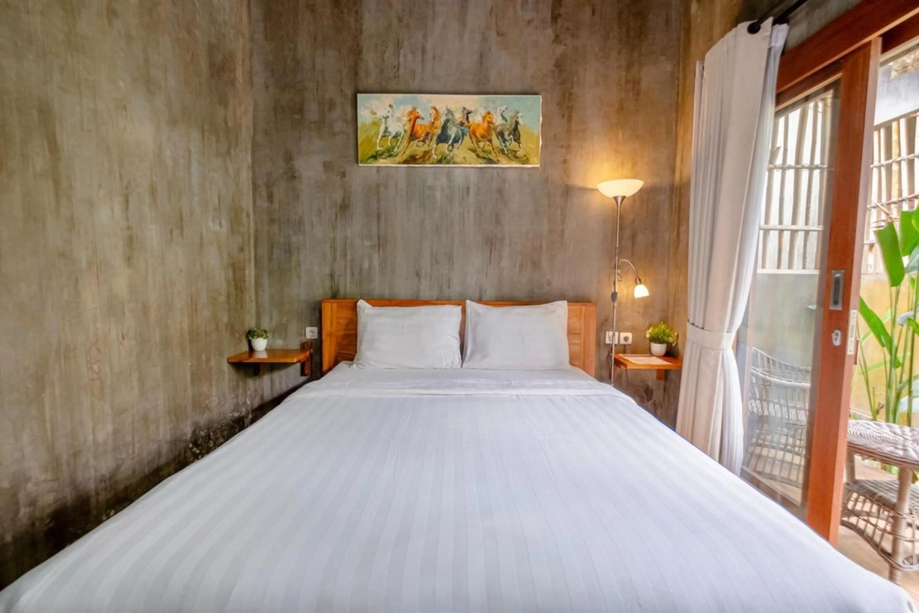 Bed in Elemento Homestay Badung