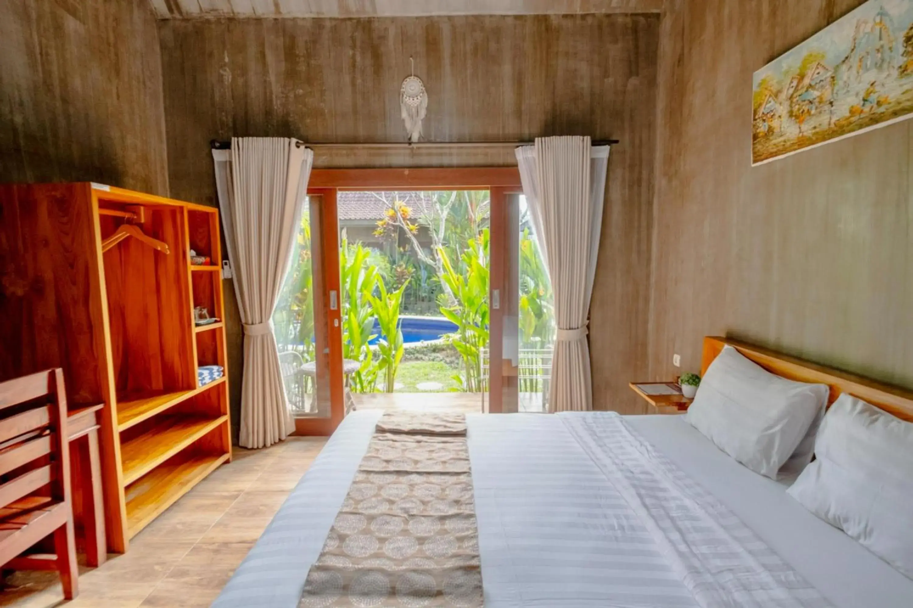 Bed in Elemento Homestay Badung Bed in Elemento Homestay Badung