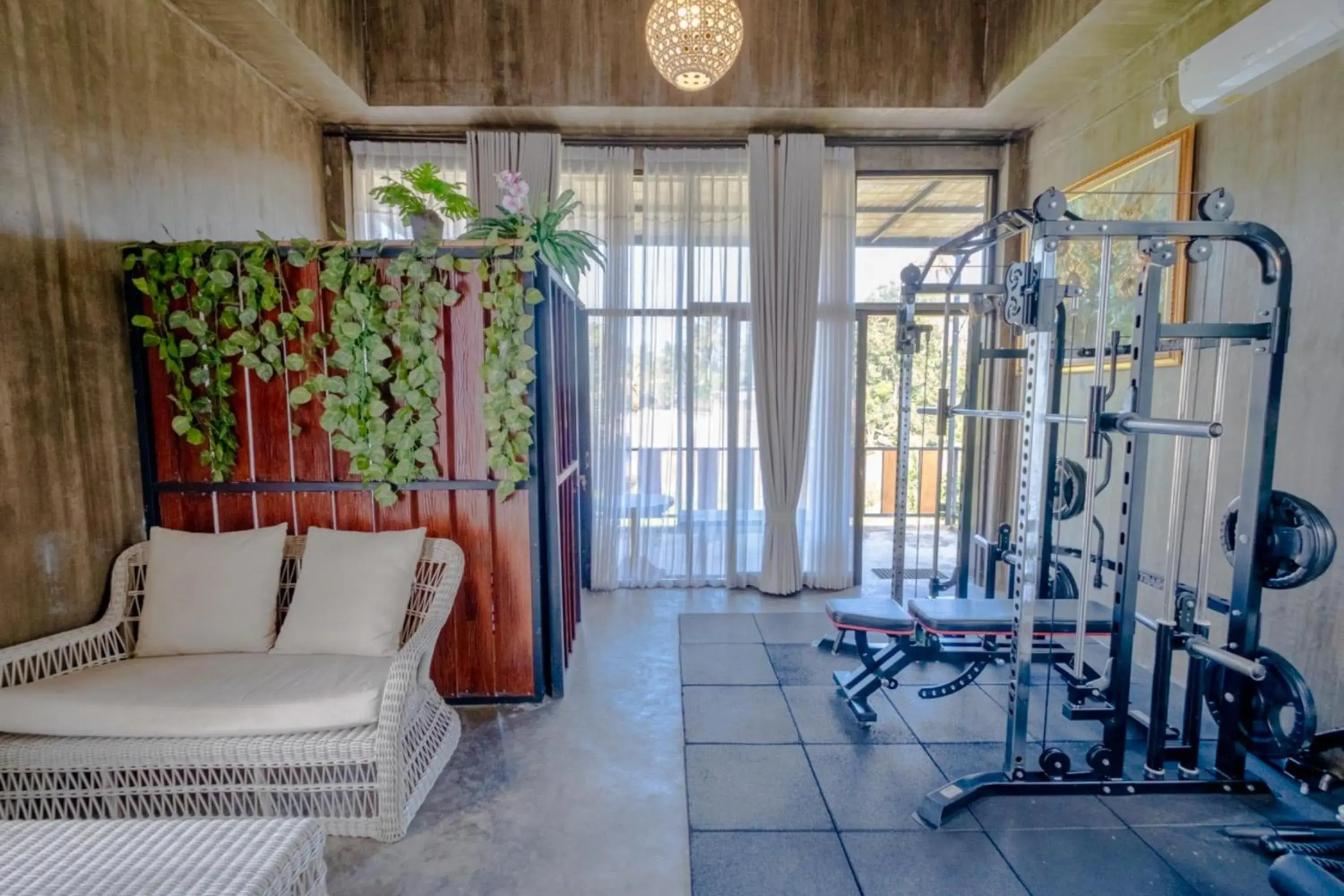 Fitness centre/facilities in Elemento Homestay Badung Fitness centre/facilities in Elemento Homestay Badung