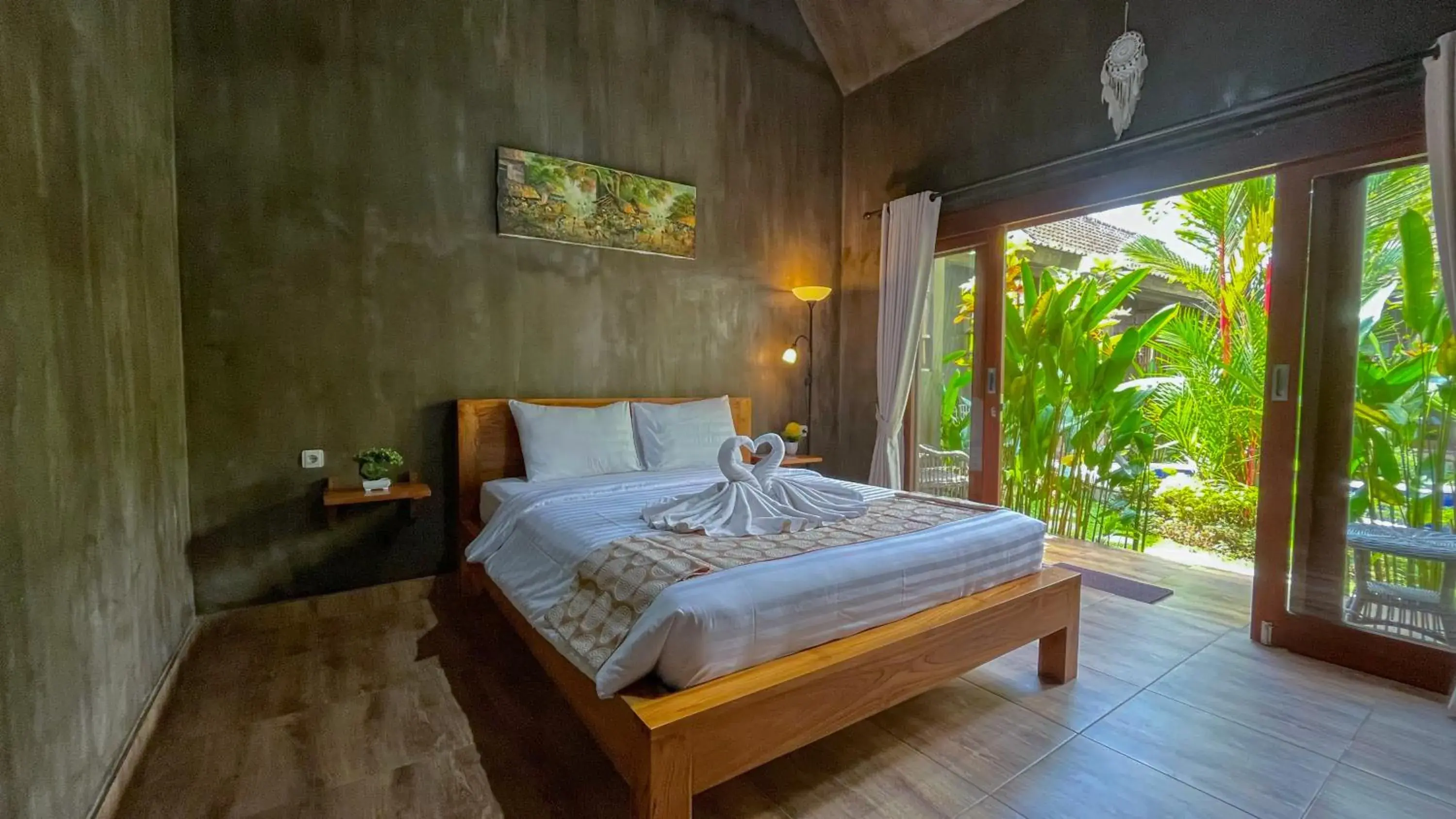 Bed in Elemento Homestay Badung Bed in Elemento Homestay Badung